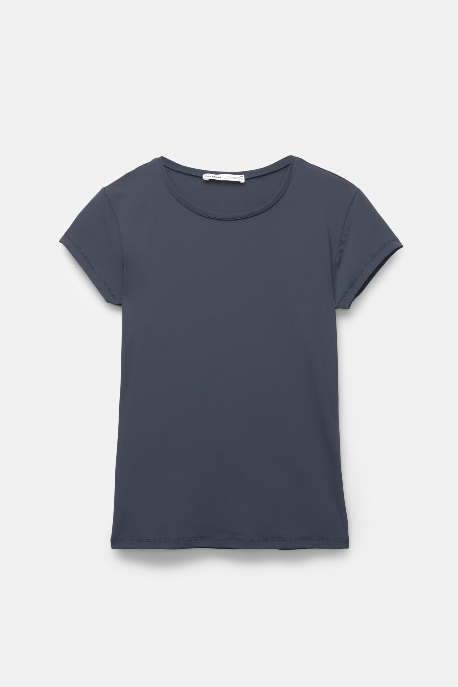 Fitted polyamide T-shirt Product Image