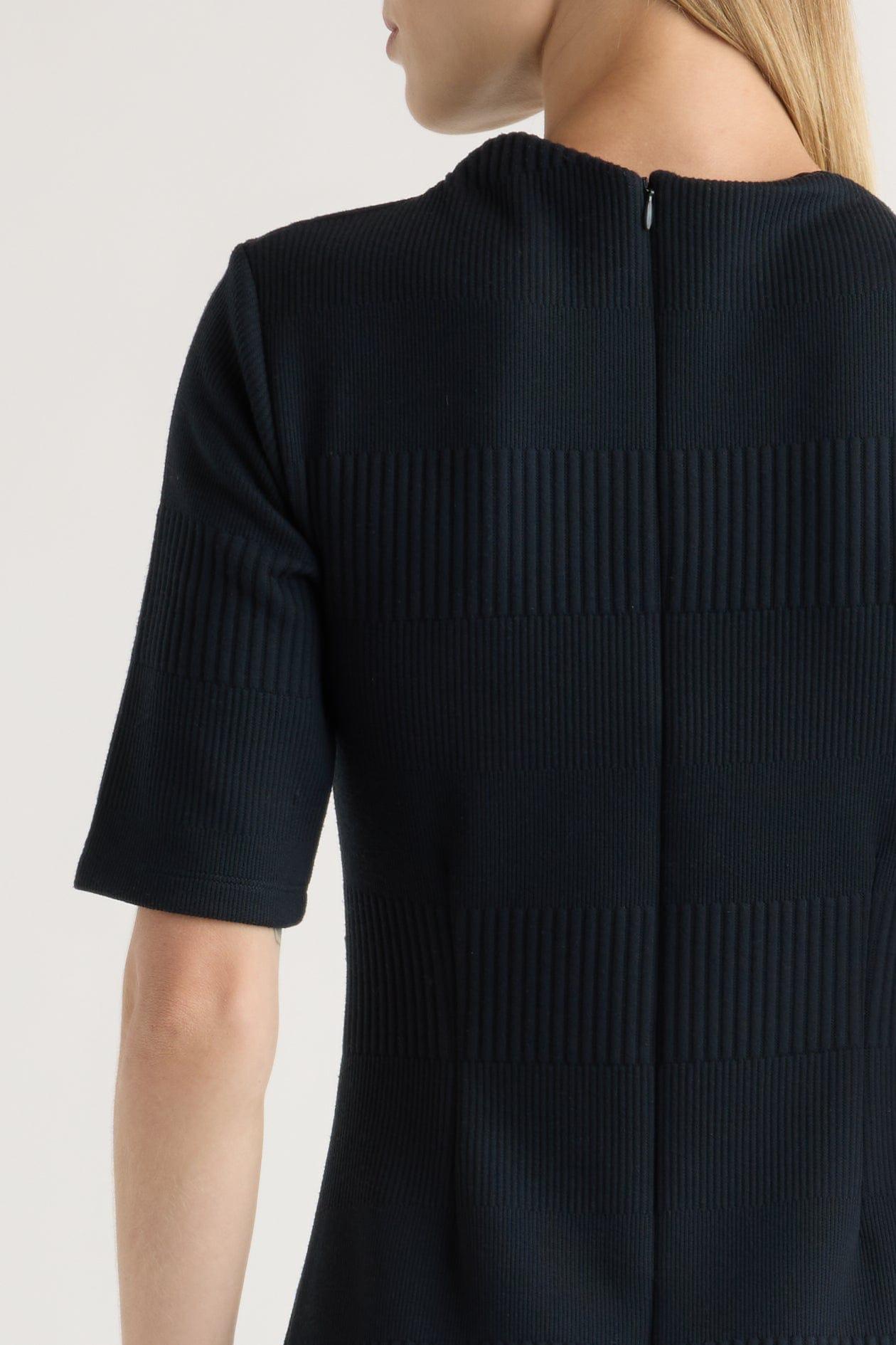 Evie Ribbed-Knit Jersey Dress Product Image