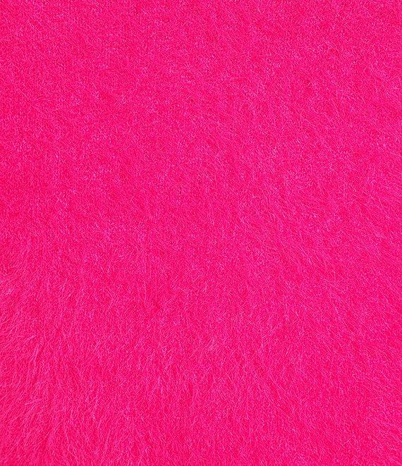 Trina Turk Maliah Fuzzy Knit Round Neck Elbow Sleeve Top Product Image