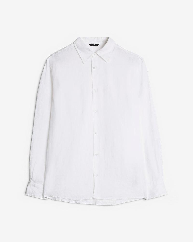 Classic Linen Button Up Shirt Product Image