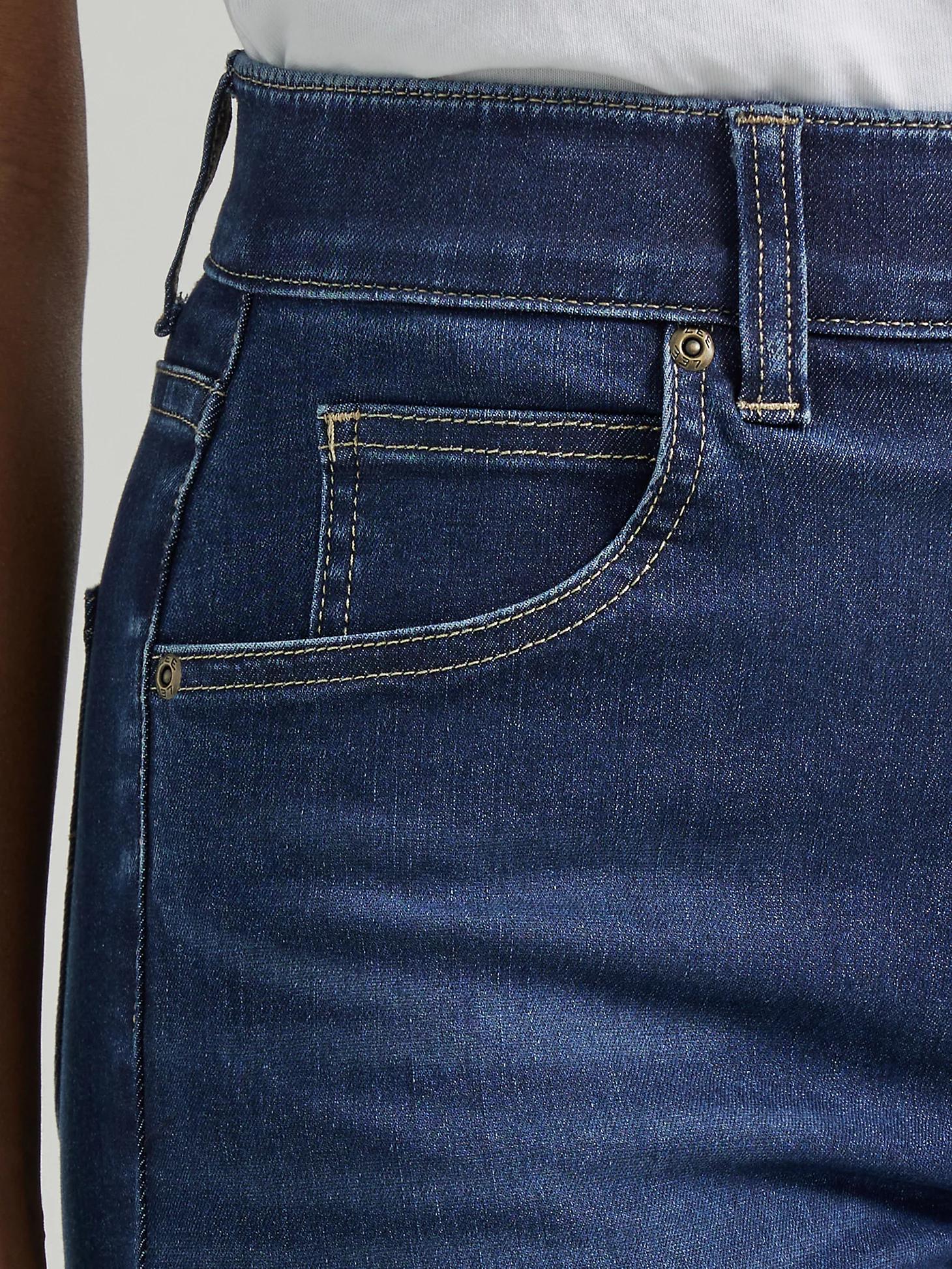 Women's Ultra Lux Comfort with Flex Motion Skinny Leg Jean (Petite) | Women's Jeans | Lee® Product Image