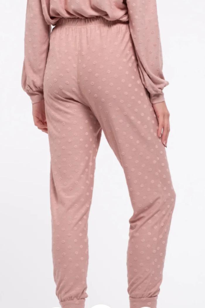 Dotted Cozy/Lounge Pants Product Image