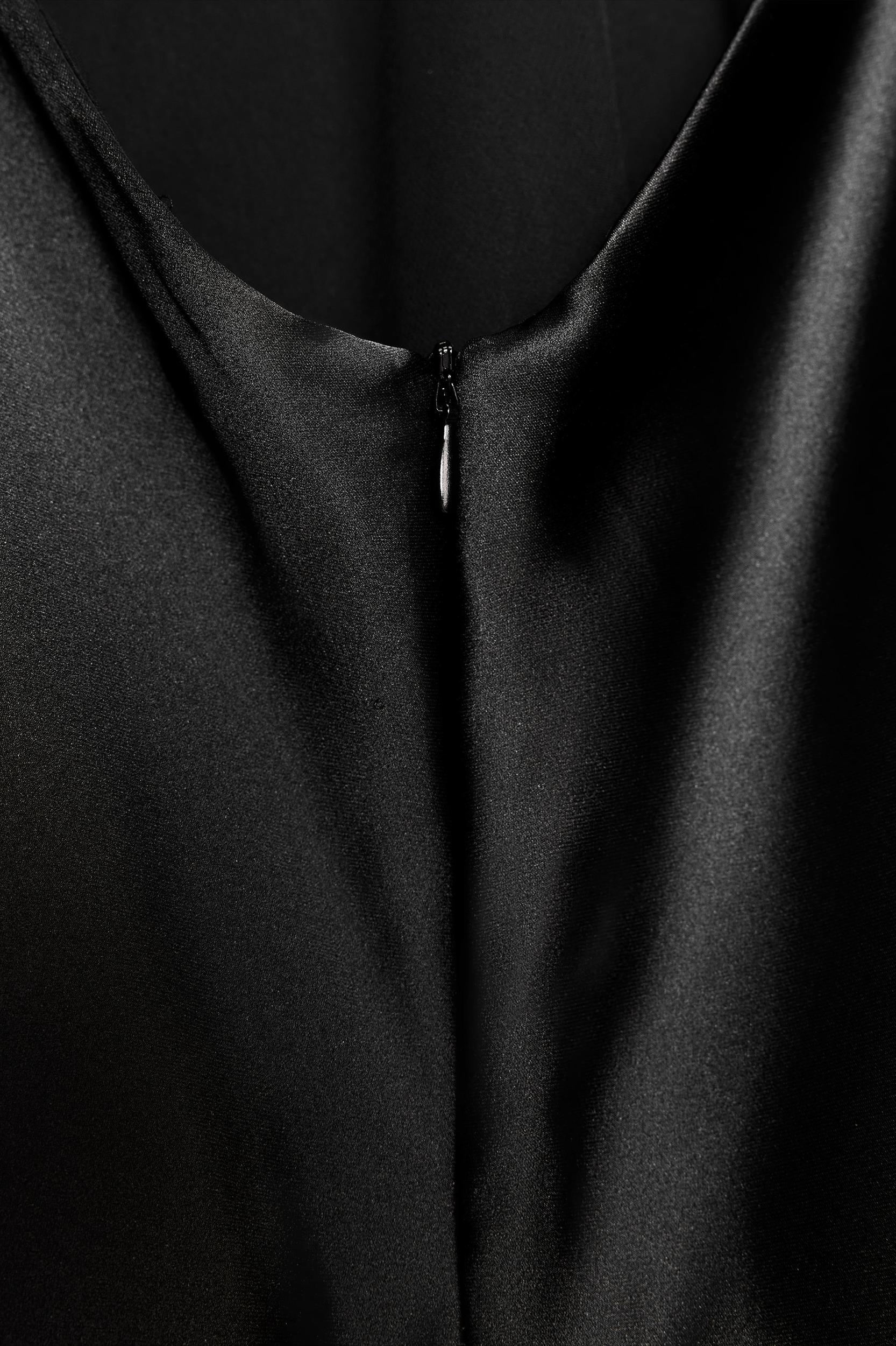 SATIN MIDI DRESS WITH STRAPPY BACK Product Image