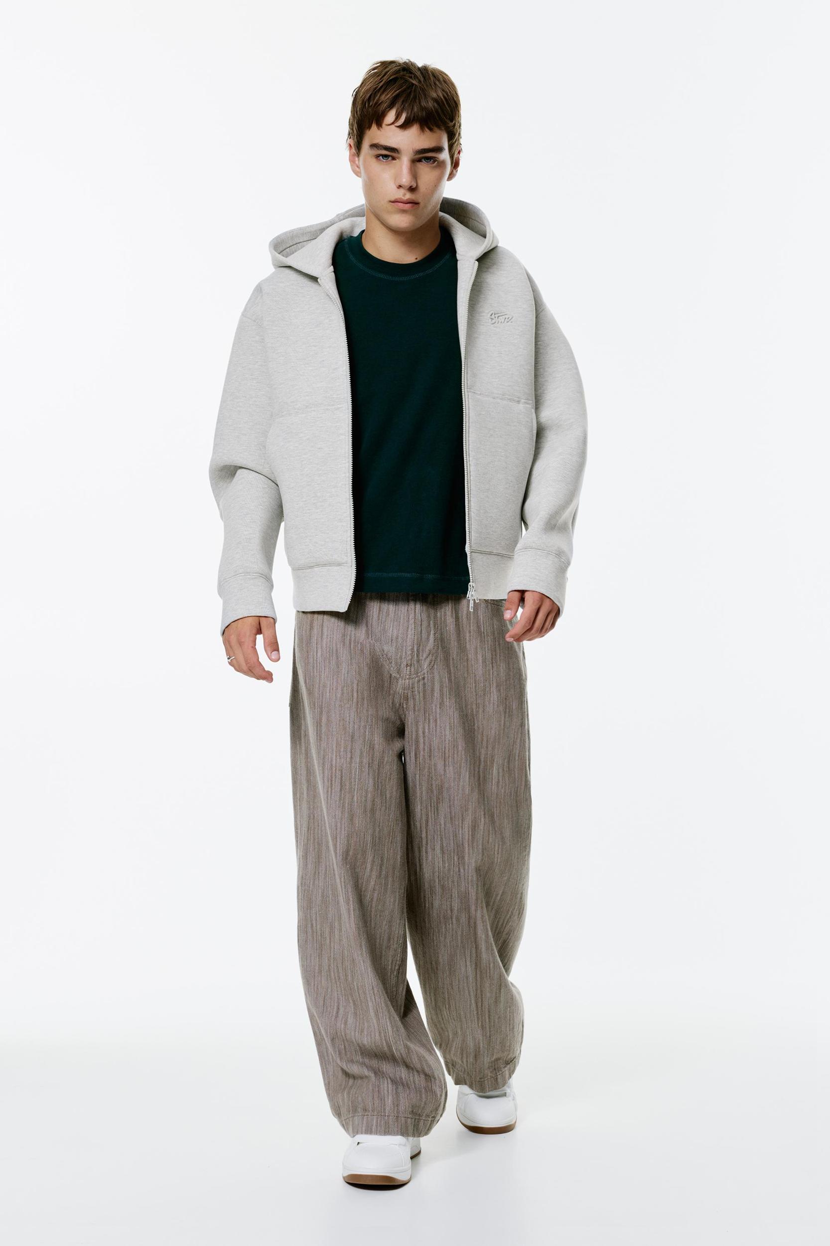 STWD hooded jacket with zip Product Image