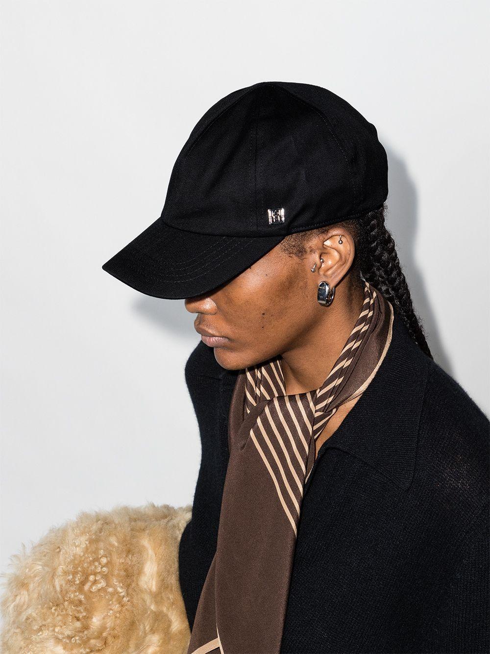 logo-plaque baseball cap Product Image