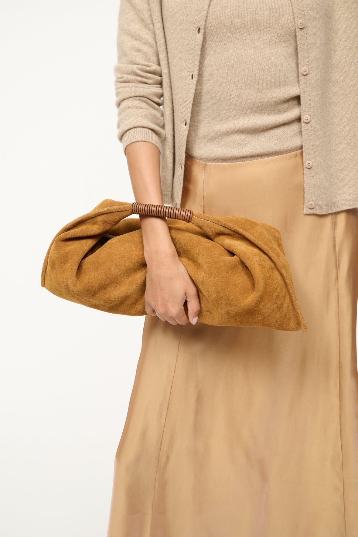 MINI RONNIE BAG | TAN SUEDE Product Image
