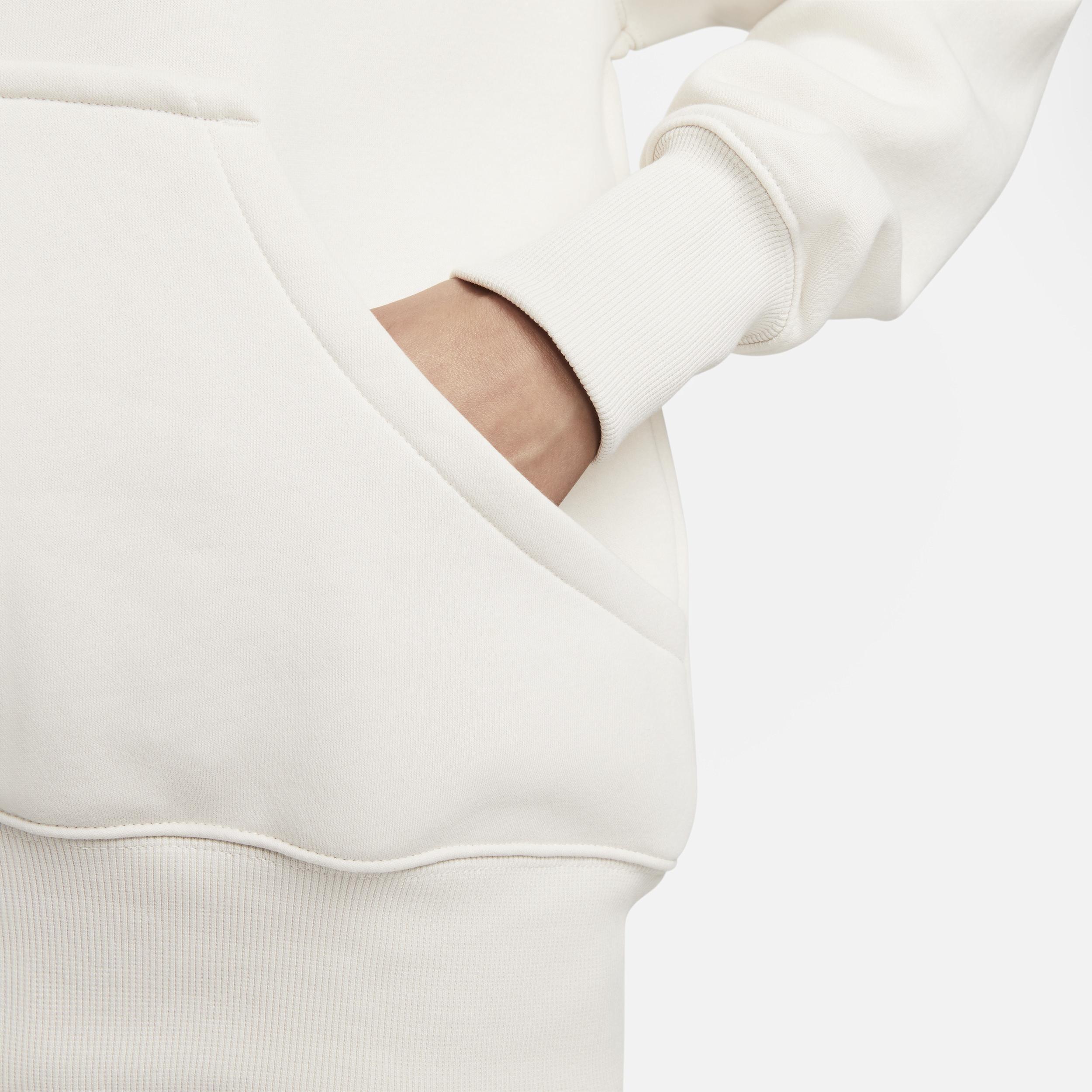 Womens Nike Sportswear Phoenix Fleece Oversized Pullover Hoodie | DQ5860-104 Product Image