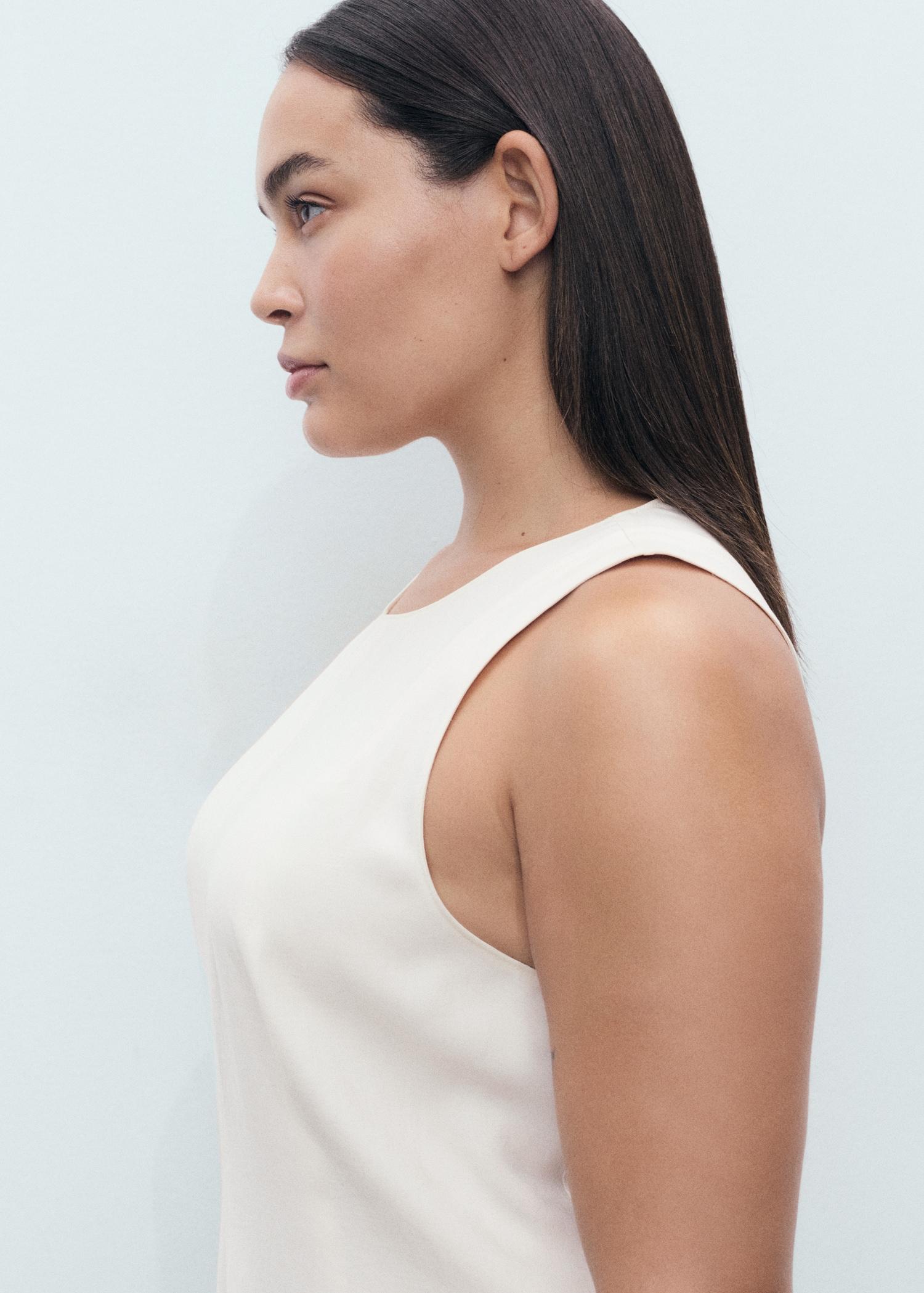 Flared midi-dress - Women | MANGO USA Product Image