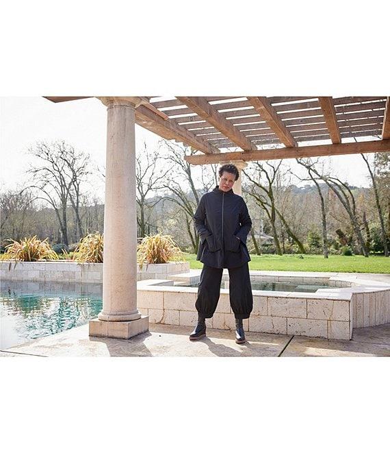 Bryn Walker Marz Memory Crunch Stand Collar Long Sleeve Jacket Product Image