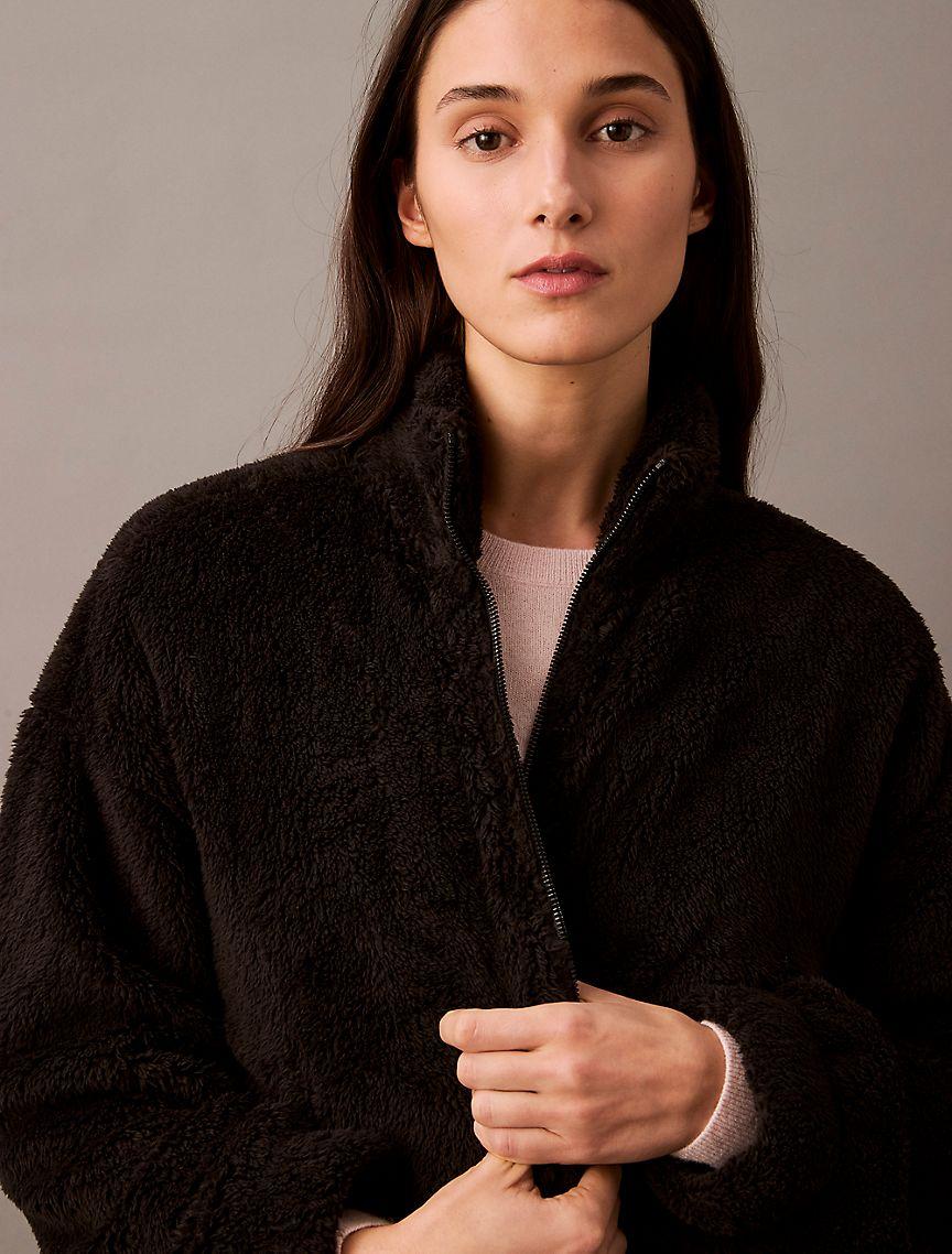 Calvin Klein Womens Sherpa Jacket Product Image