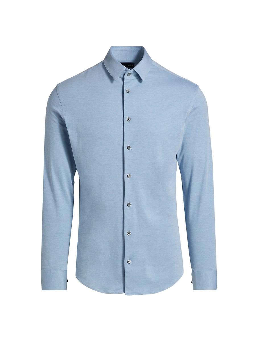 Mens Flex Tortona Cotton Jersey Sport Shirt Product Image