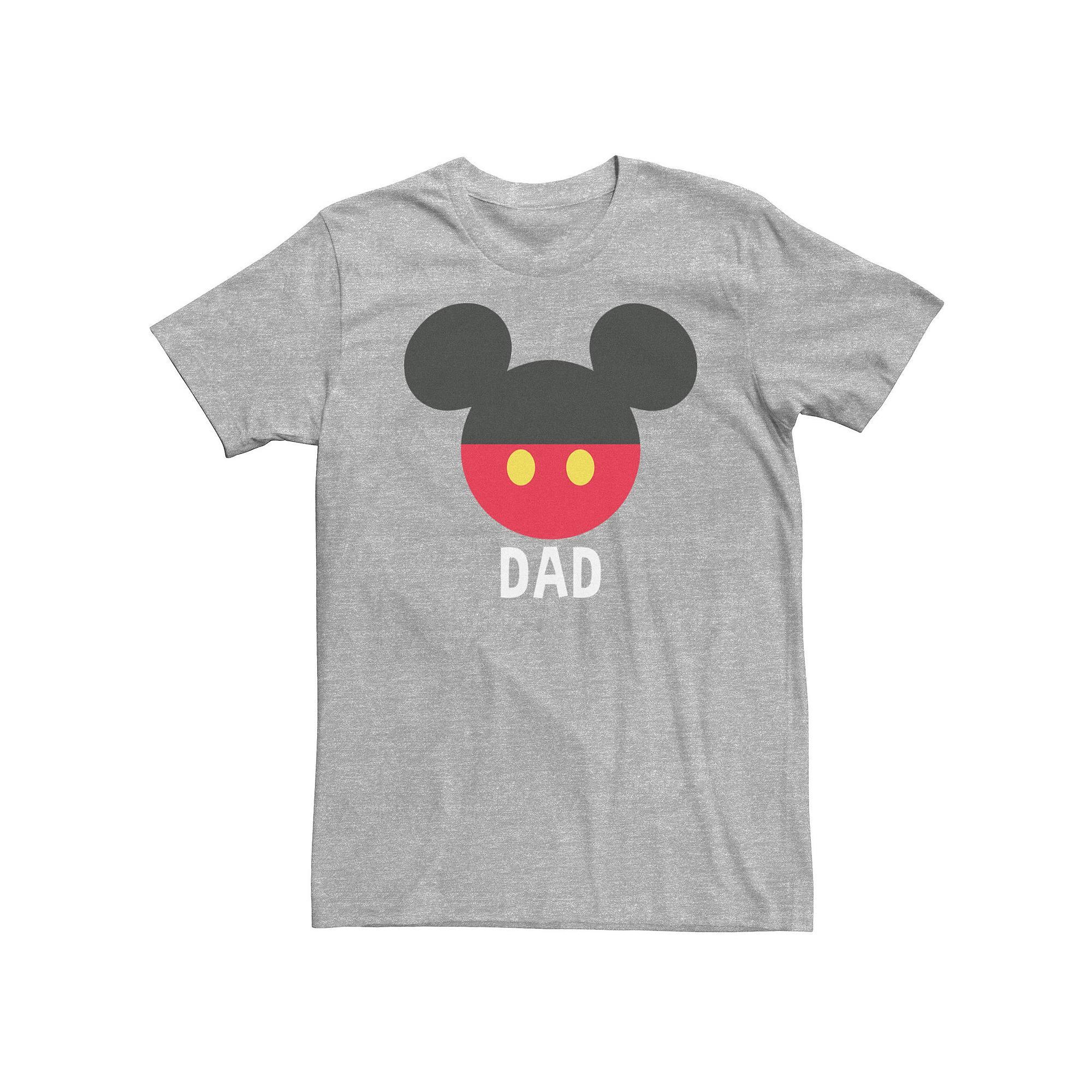 Disney's Mickey Mouse Big & Tall Dad Logo Tee, Men's,  Product Image