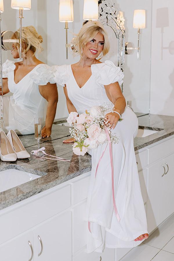 The Lindsey Ruffle Maxi Dress Curves Product Image