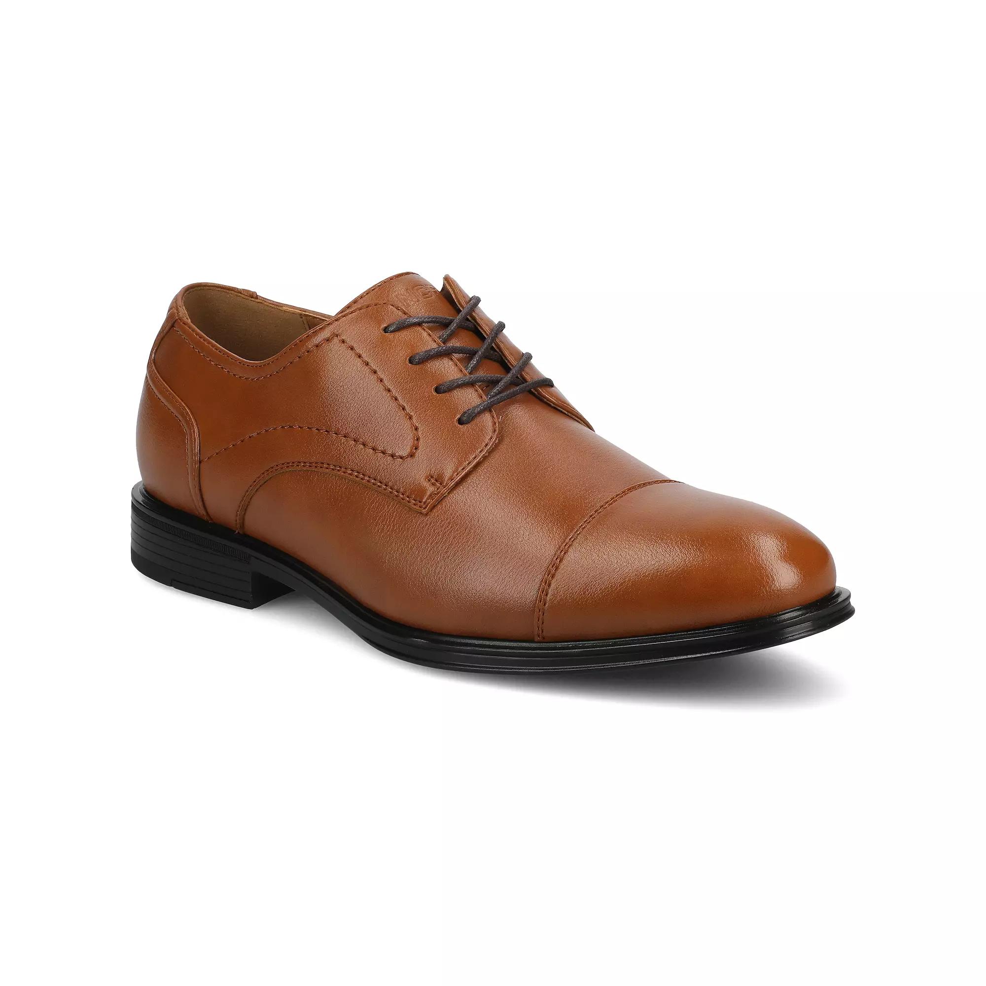 VANCE Alec Mens Flexible Cap-Toe Oxford Shoes in Regular and Wide Product Image
