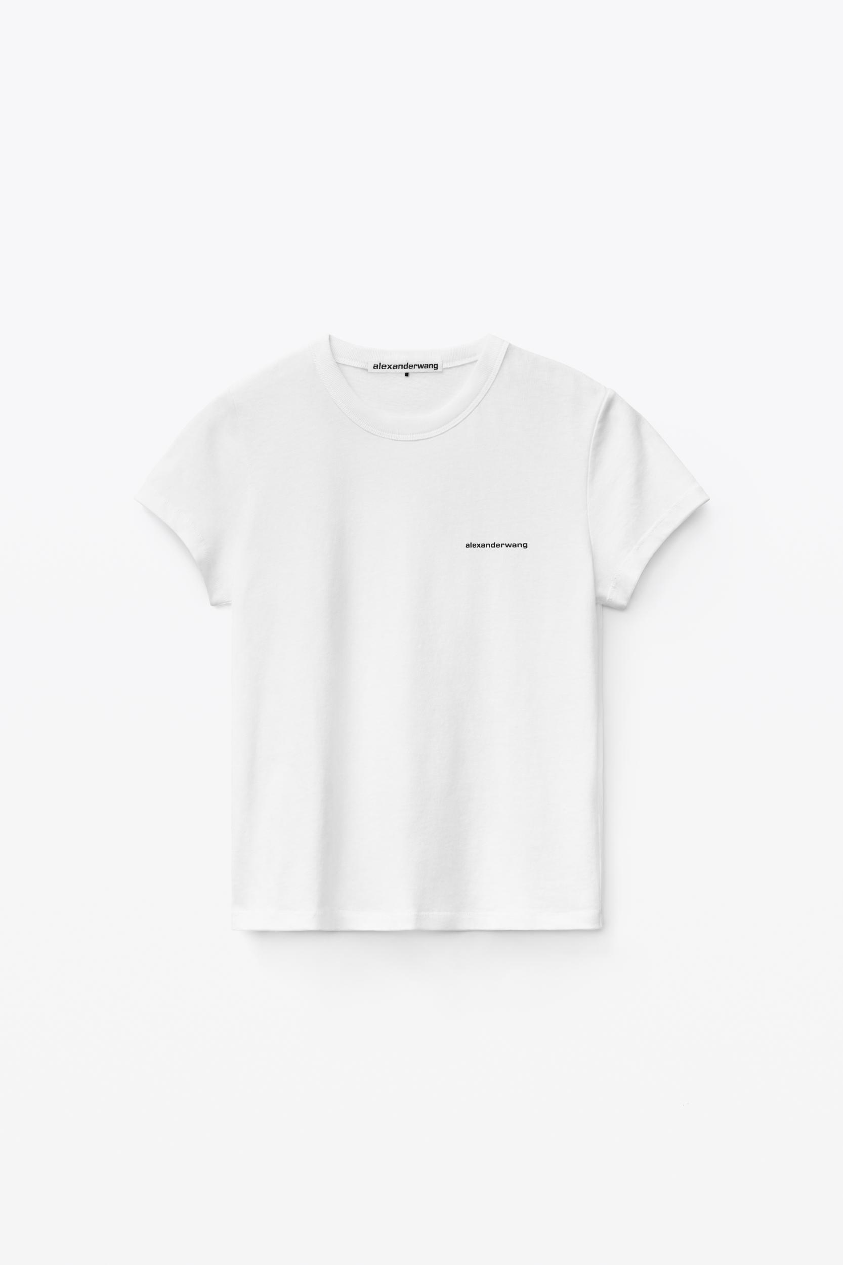 Logo-print Shrunken Jersey Tee Product Image