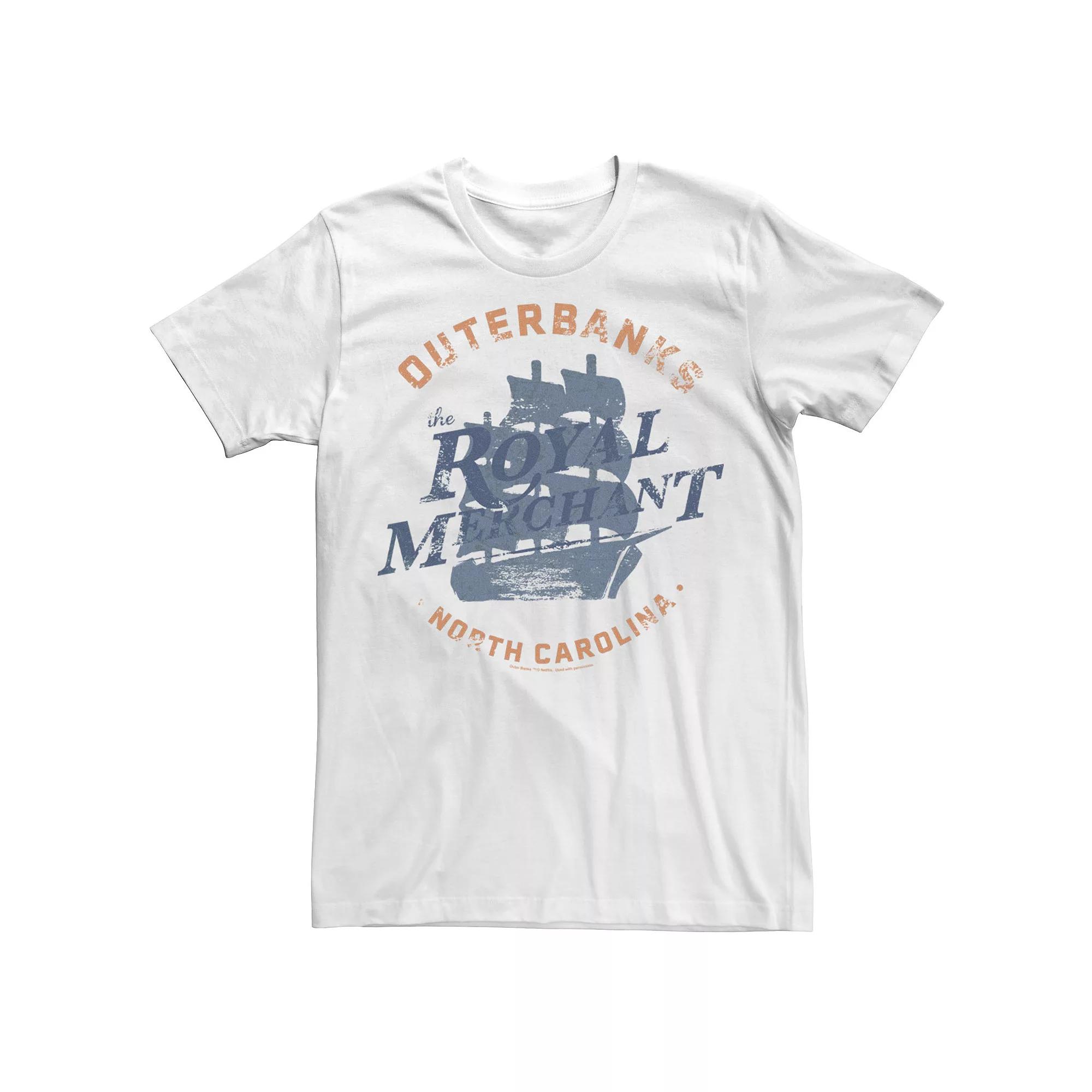 Men's Netflix Outer Banks The Royal Merchant Logo Tee,  Product Image