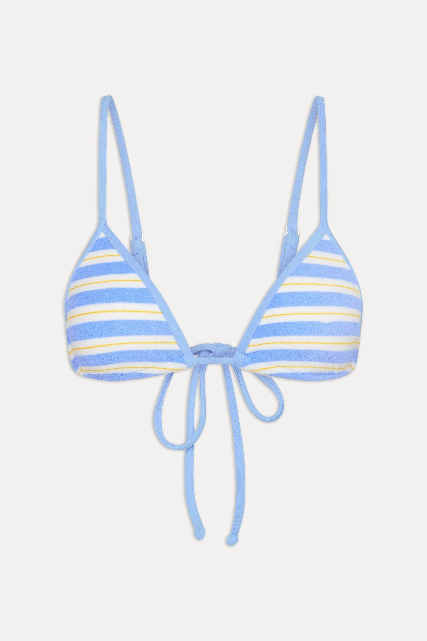 Taite Skimpy Triangle Bikini Top - Ashbury Stripe Product Image
