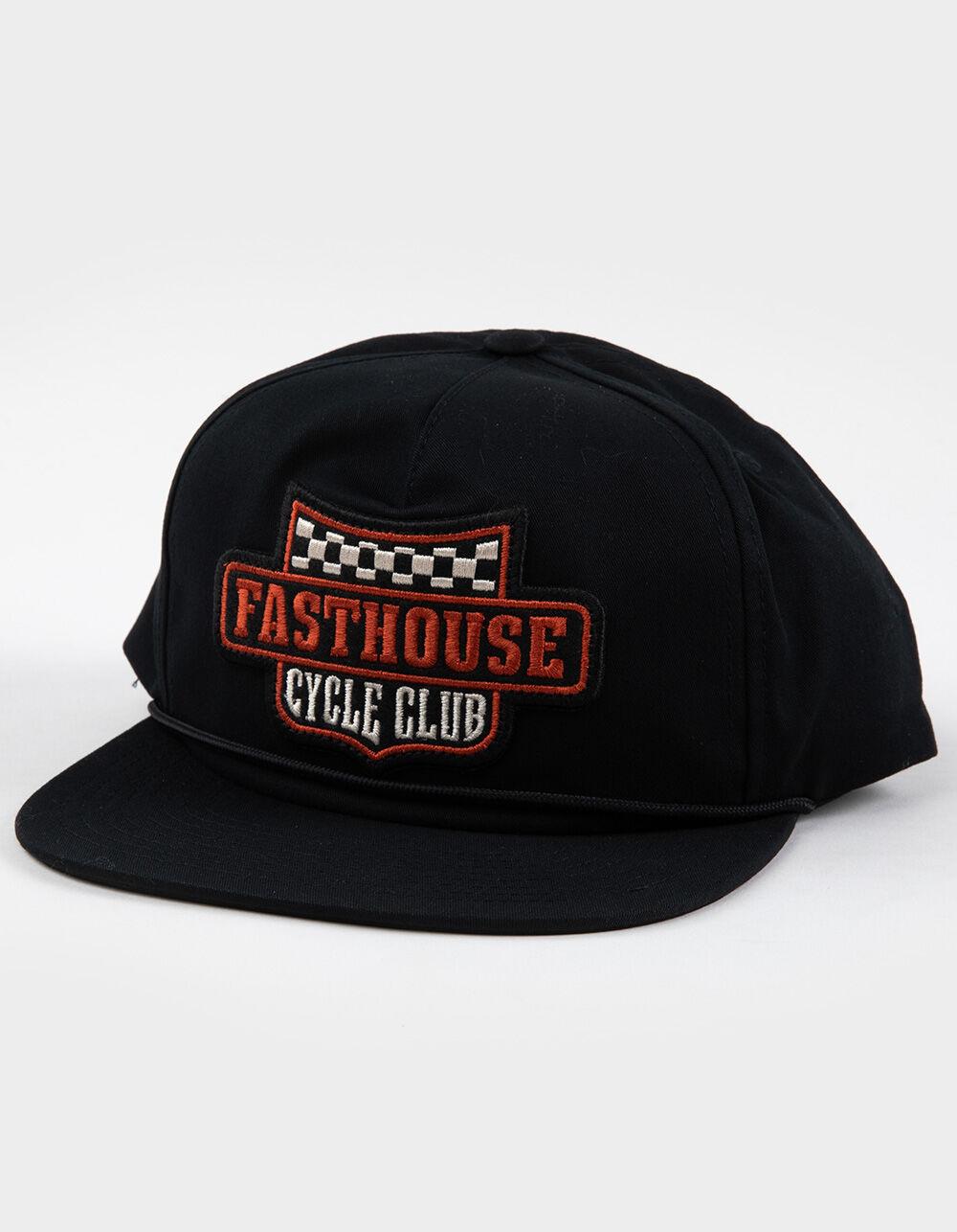 FASTHOUSE Krest Snapback Hat - WHITE Product Image