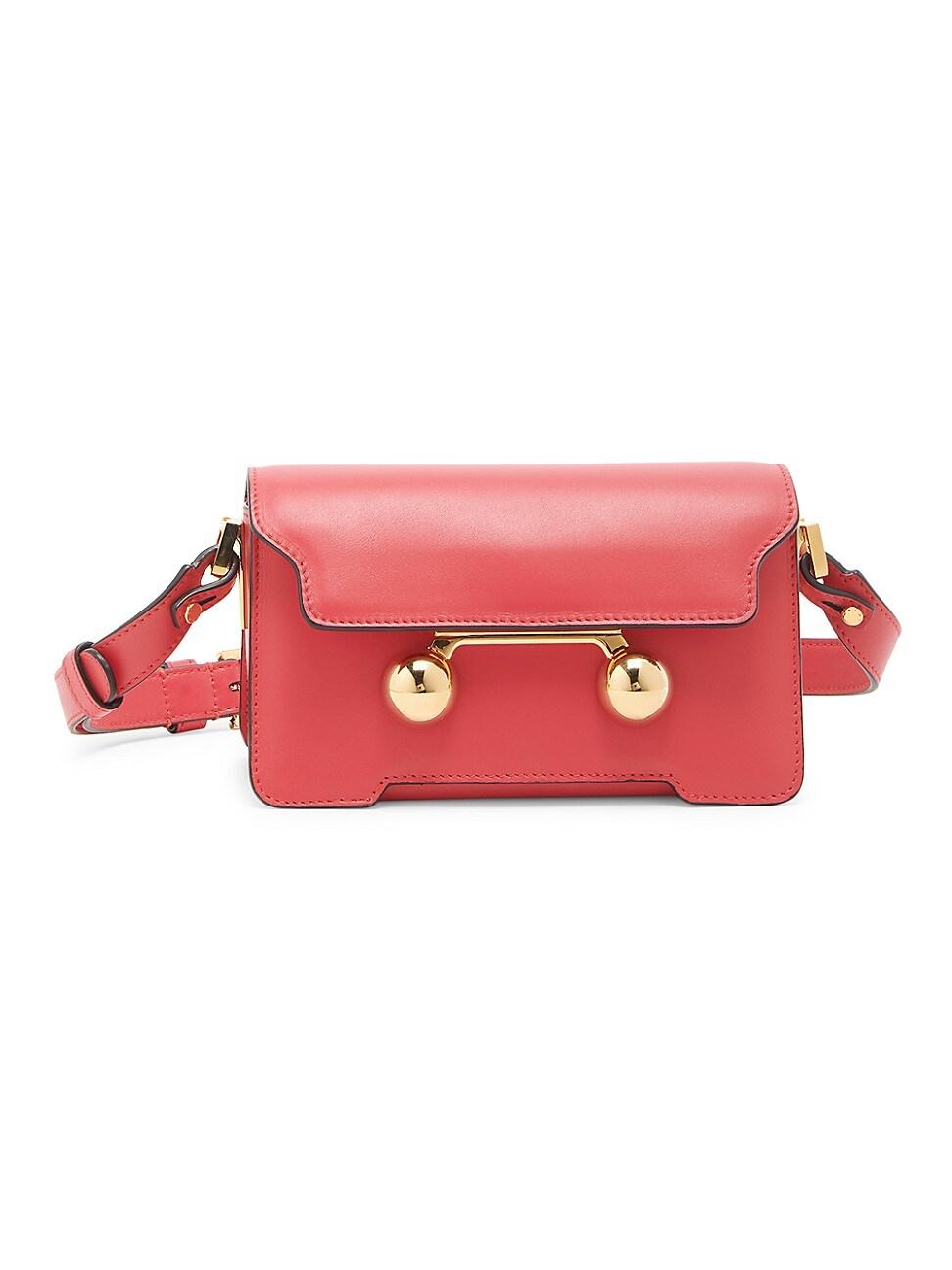 Womens Mini Trunkaroo Leather Shoulder Bag Product Image