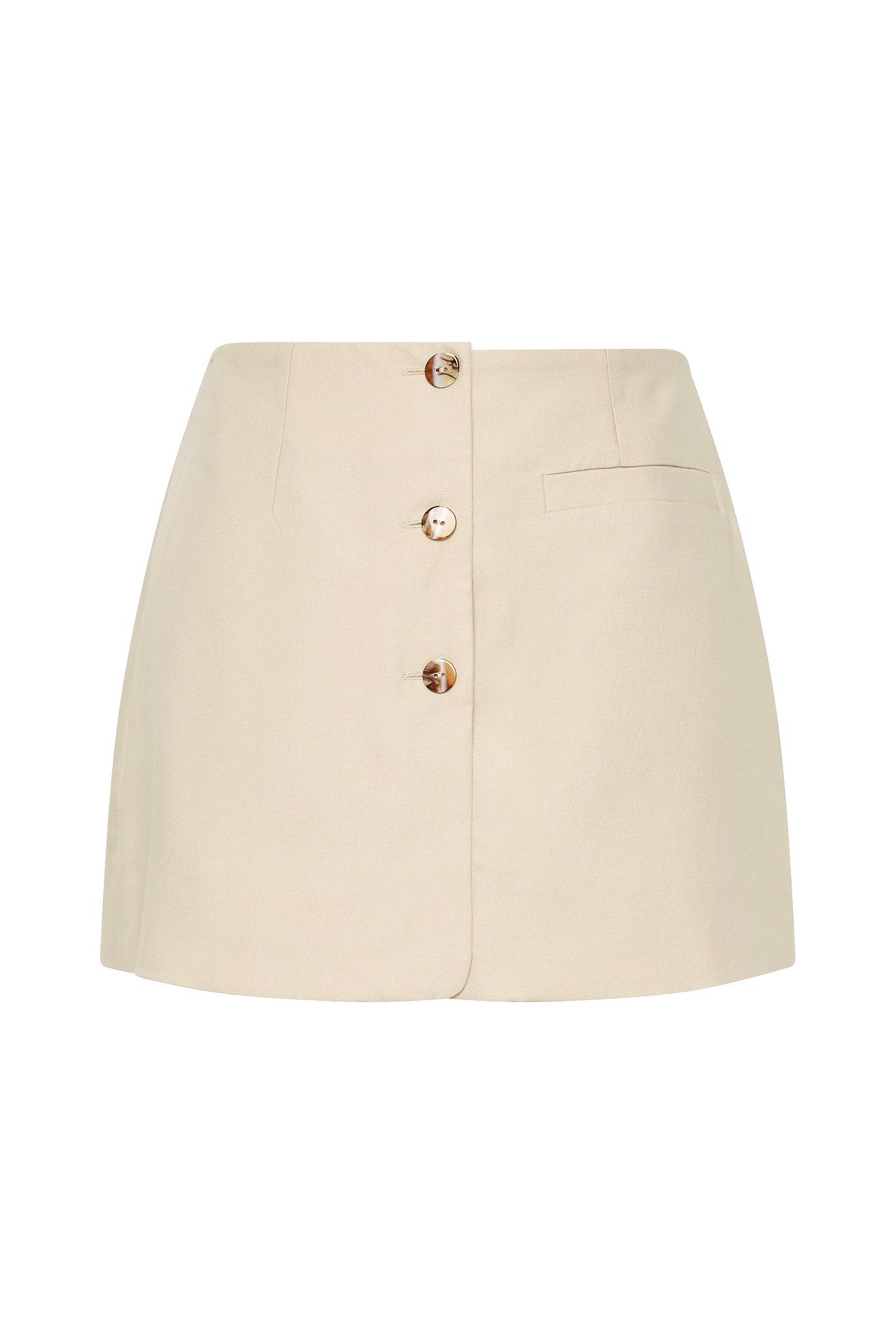 Lucine Tailored Mini Skirt Product Image