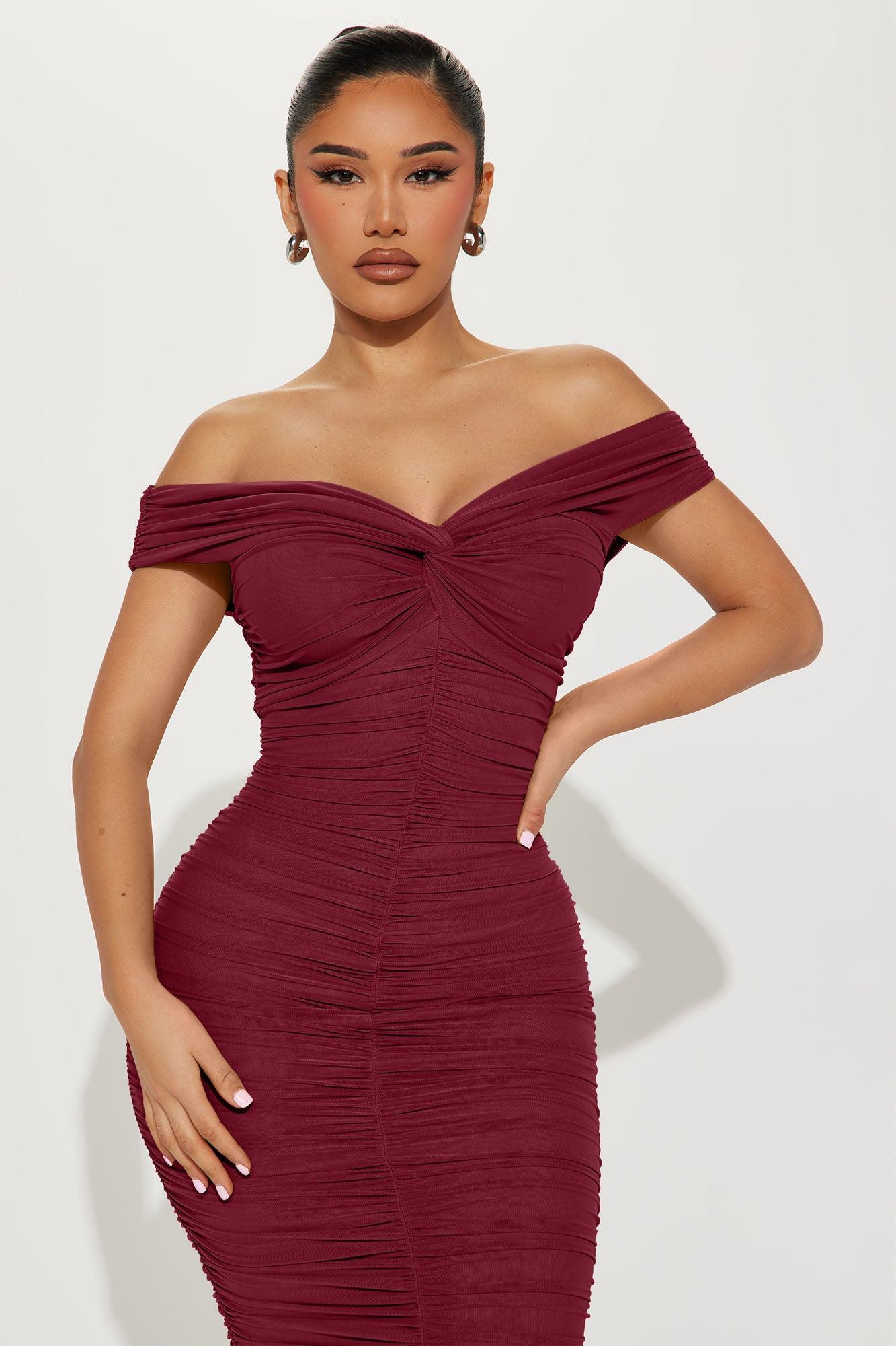 The Tink Midi Dress - Black Female Product Image