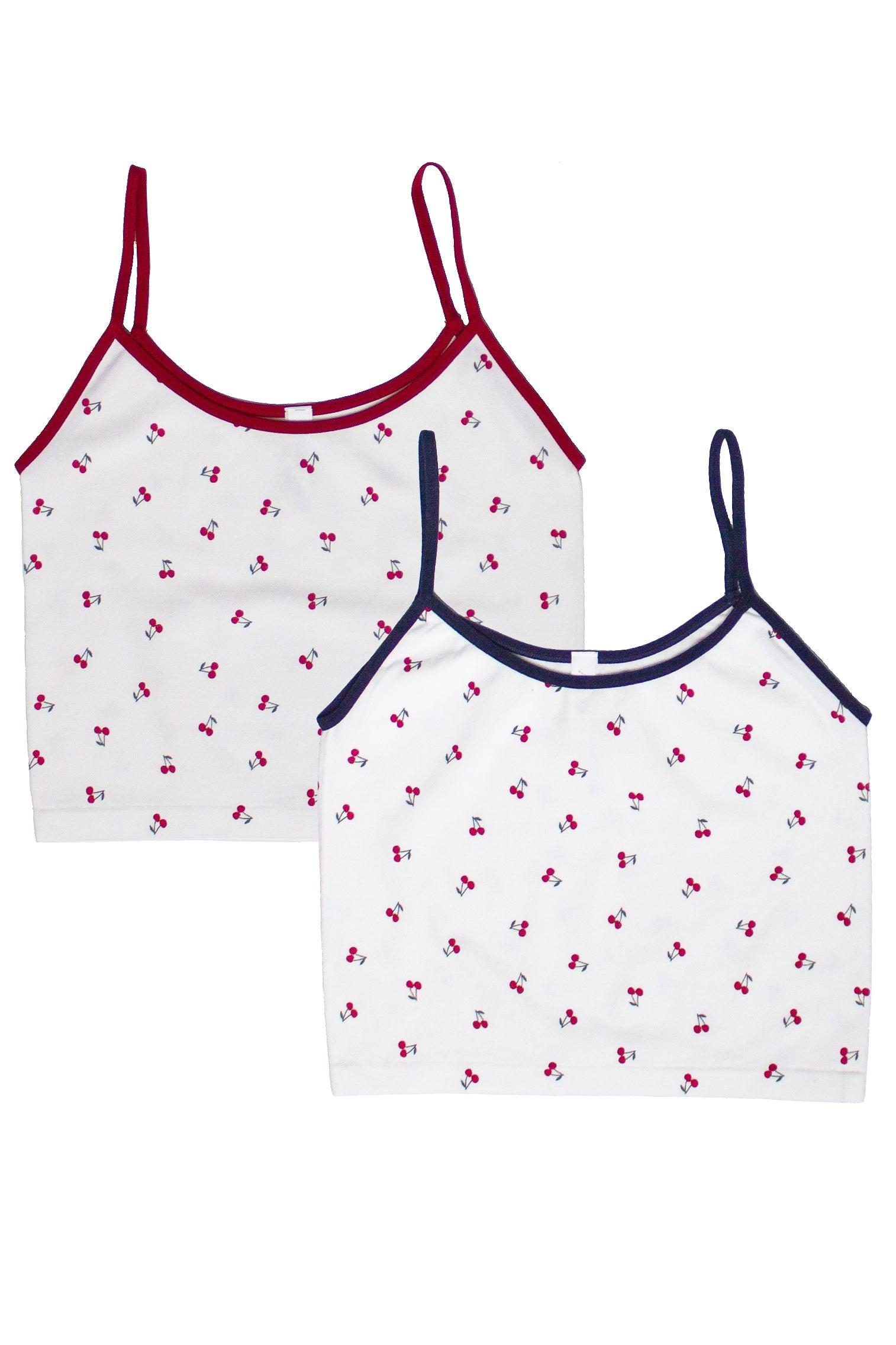 Seamless Cherry Print Ringer Cami Product Image