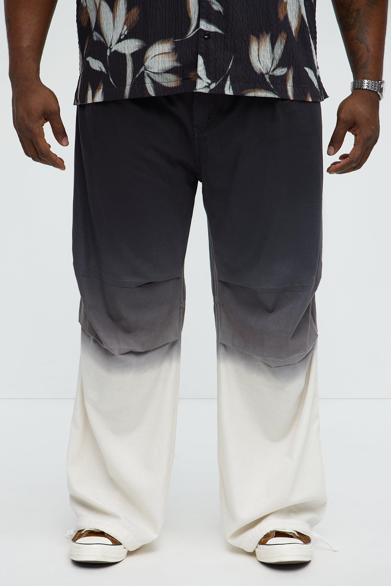 Paper Bag Baggy Pants - Black Product Image
