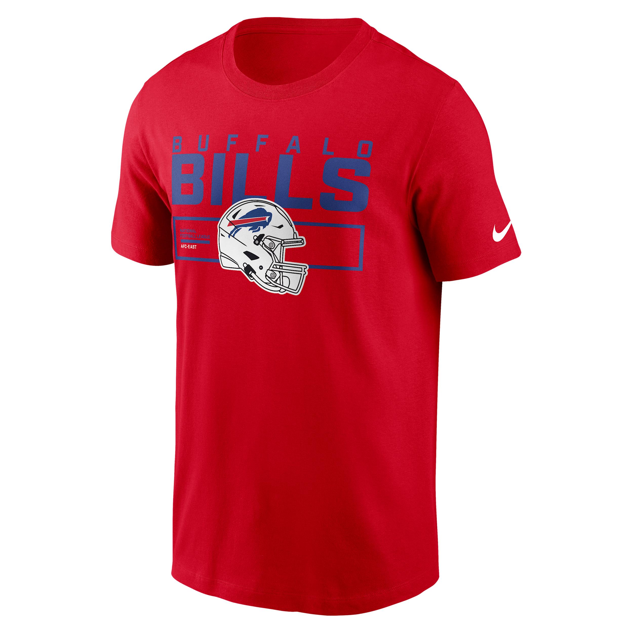 Buffalo Bills Helmet Essential Nike Men's NFL T-Shirt Product Image