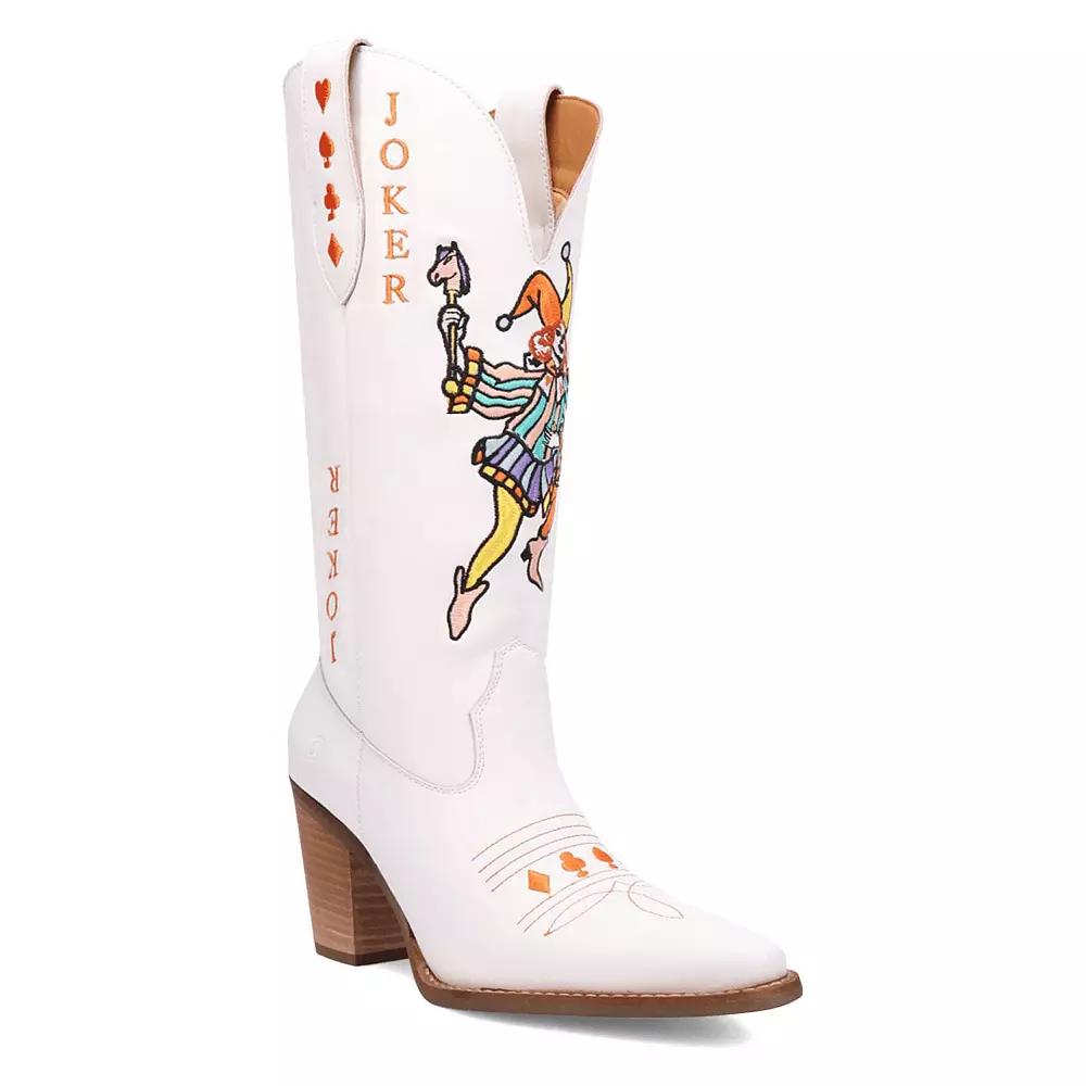 Dingo Joker Women's Leather Boots,  Product Image
