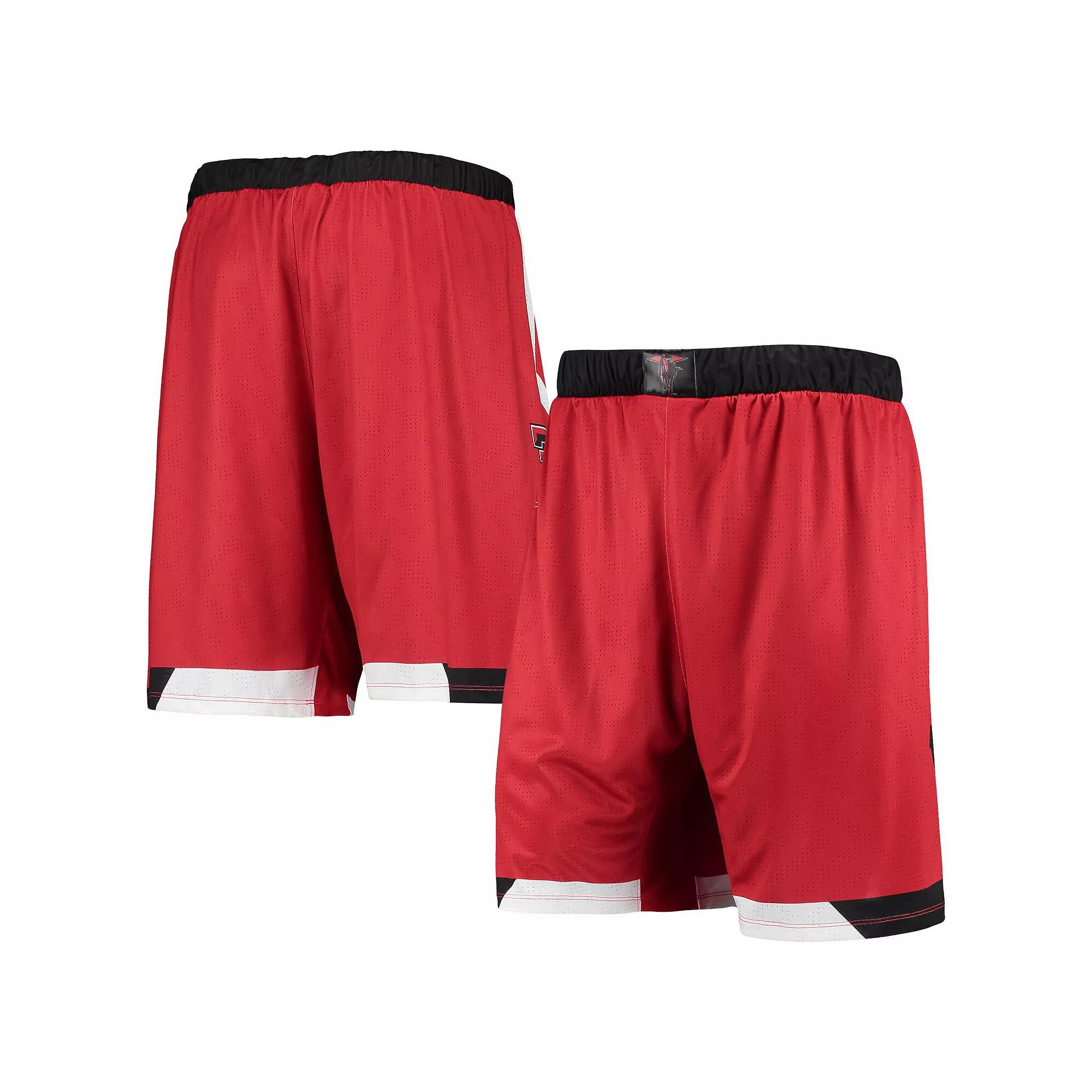 Men's Under Armour Red Texas Tech Red Raiders Team Replica Basketball Shorts,  Product Image