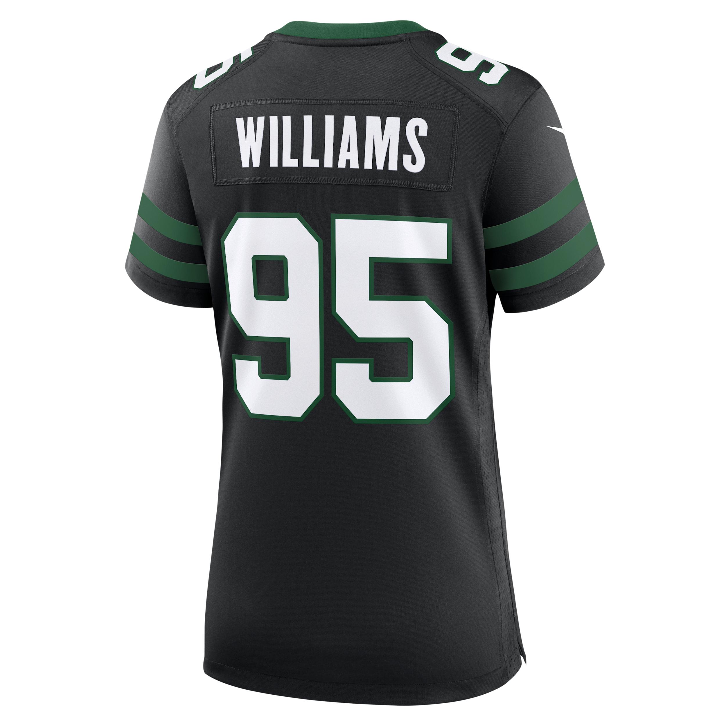 Women's Nike Quinnen Williams Legacy Black New York Jets Alternate Game Jersey,  Product Image