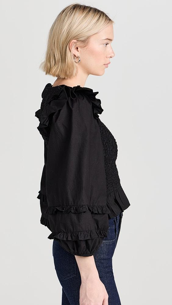 Cleobella Veronika Solid Blouse | Shopbop Product Image