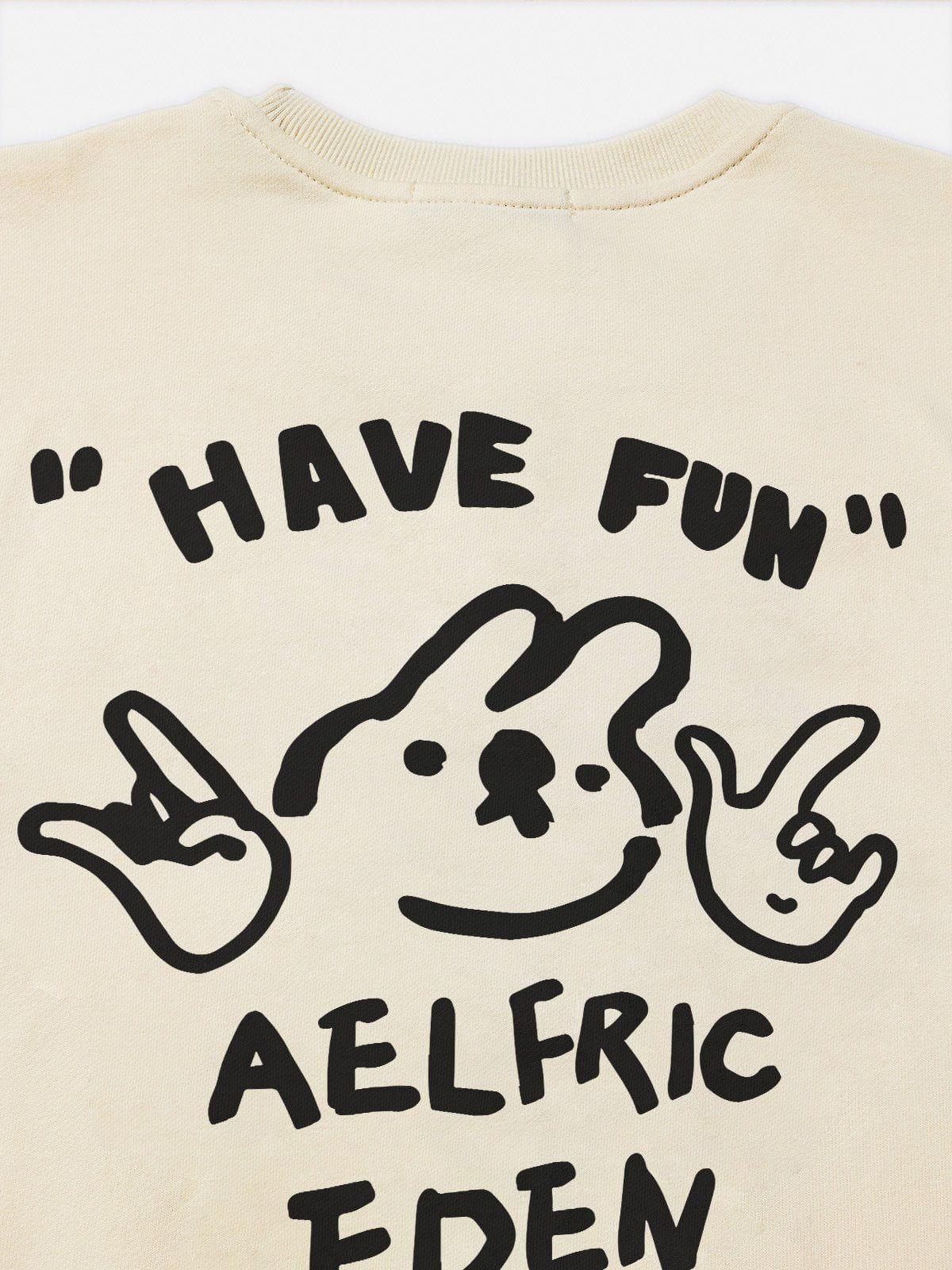 Aelfric Eden Bunny Graphic Sweatshirt Product Image