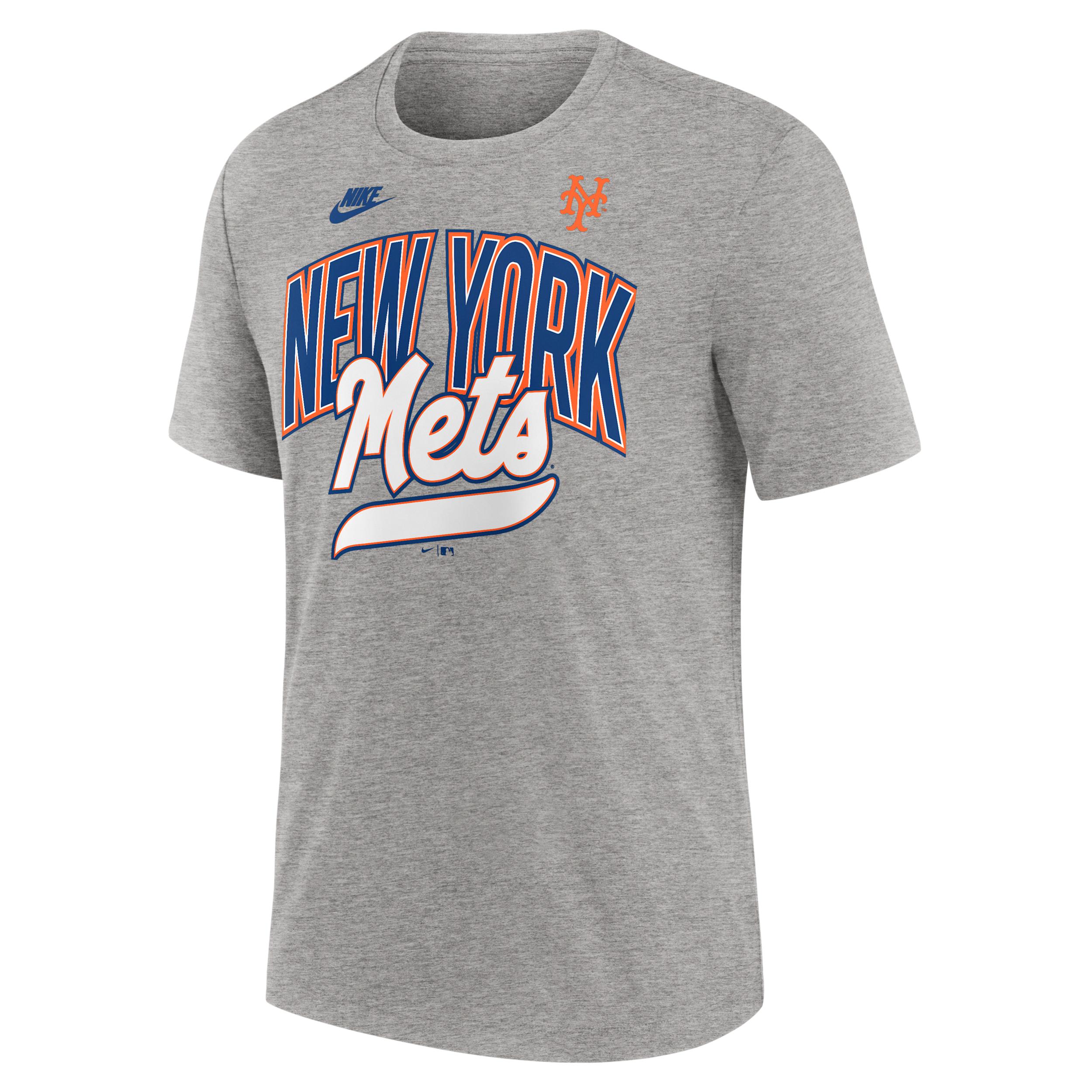 New York Mets Cooperstown Retro Nike Mens MLB T-Shirt | NJFD06GM89-PY9 Product Image
