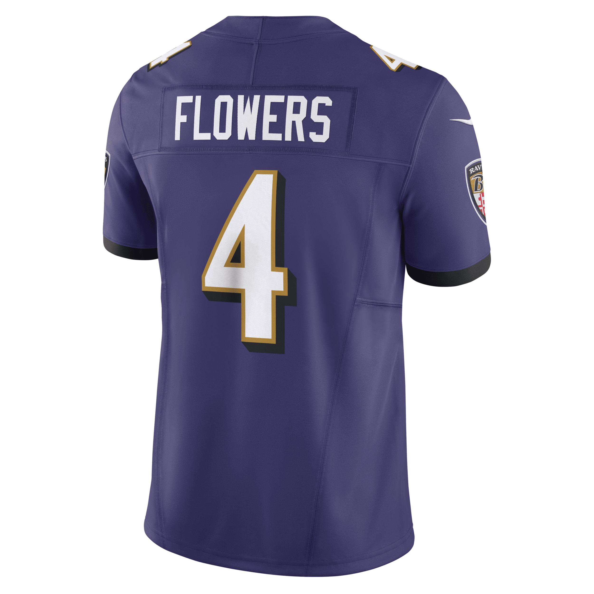 Zay Flowers Baltimore Ravens Nike Men's Dri-FIT NFL Limited Jersey Product Image