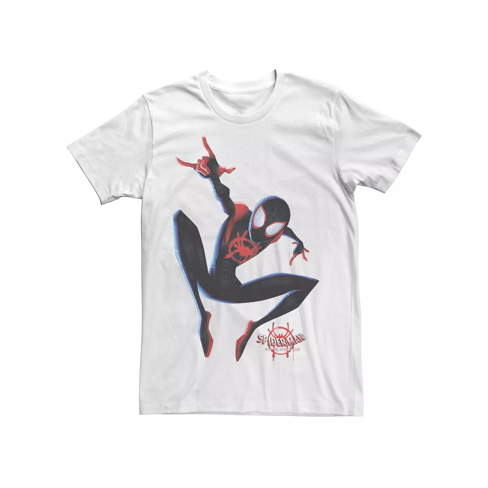 Men's Marvel Spider-Man Spiderverse Miles Morales Graphic Tee,  Product Image