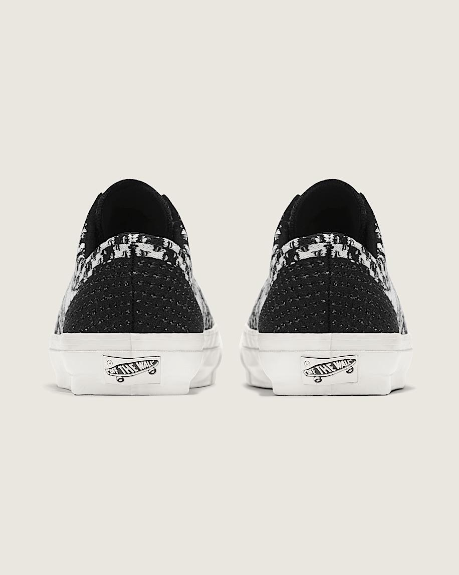 Premium Old Skool Knit Shoe in Black / White| Vans US Product Image