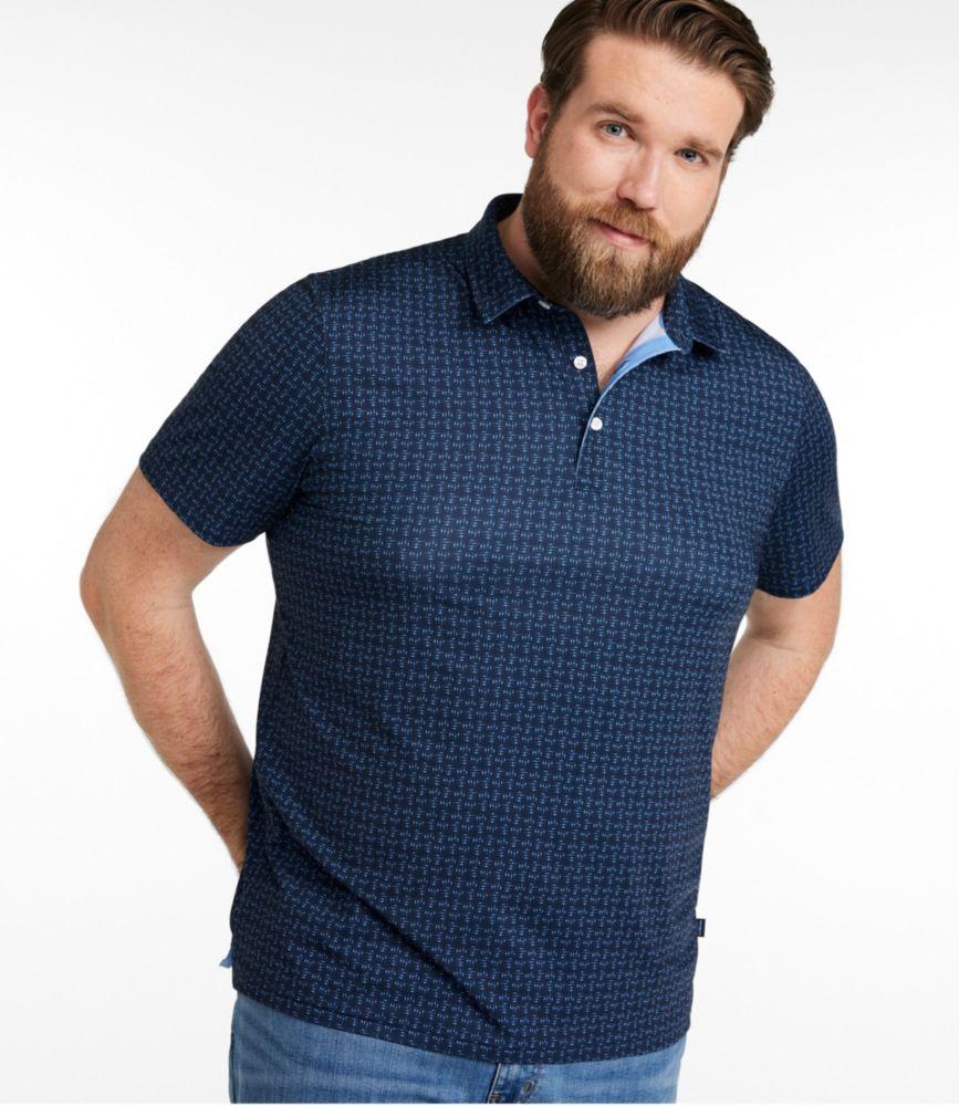 
                            
                                
                                    
                                
                            Men's Comfort Stretch Performance® Party Polo, Slightly Fitted, Short-Sleeve, Print
                         Product Image
