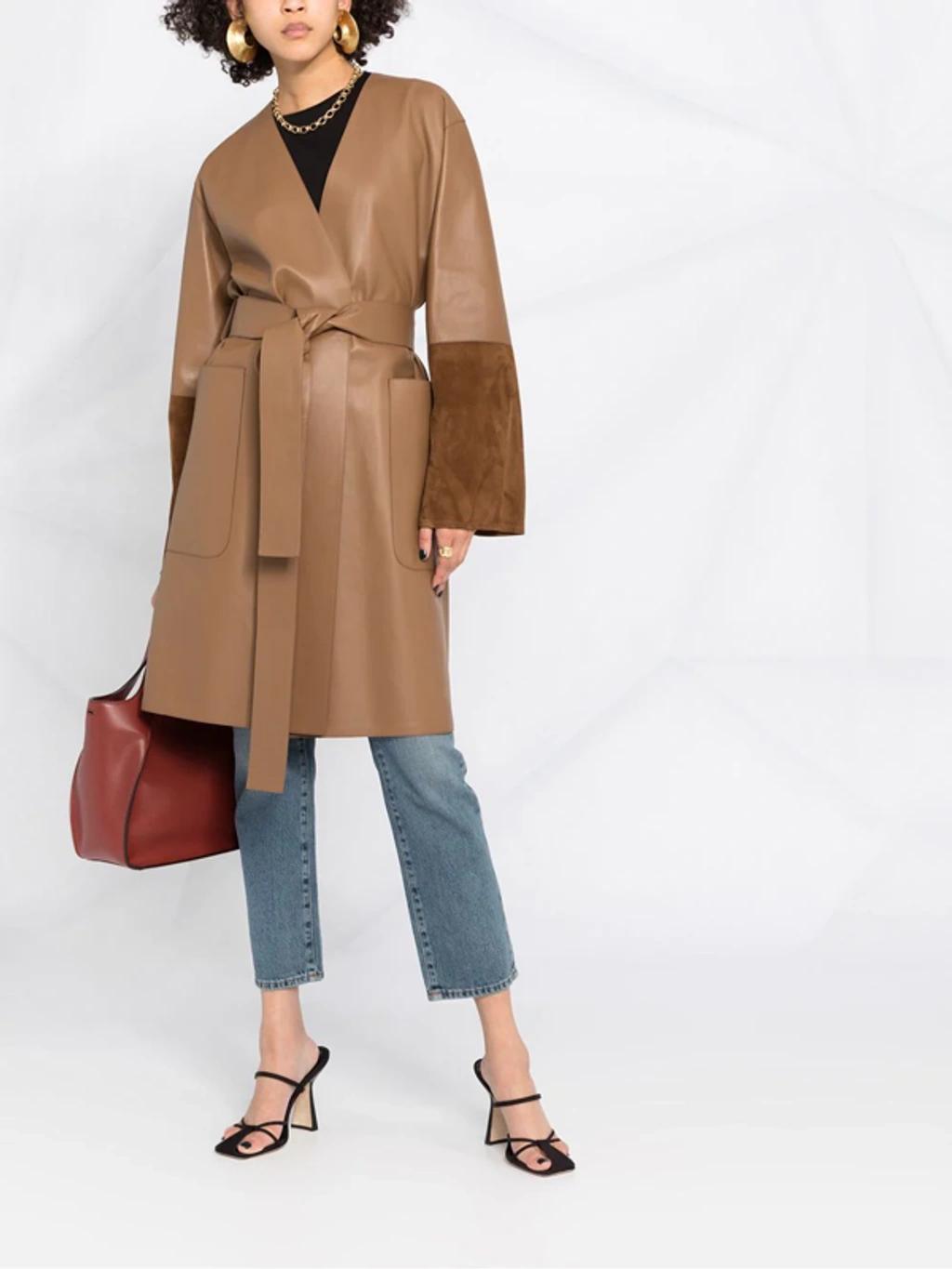 Merino Wool Crew Neck T-Shirt | Rustic Red Product Image