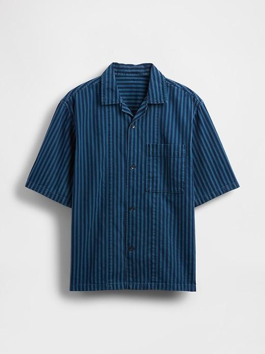 Denim Stripe Shirt Product Image