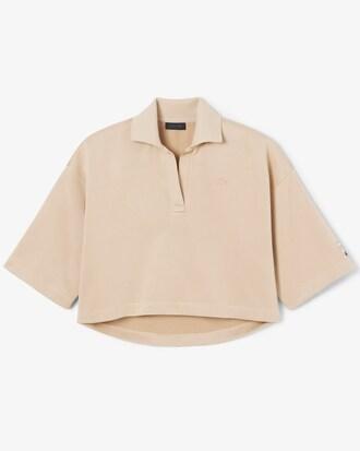 Runway Boxy Polo Collar Sweatshirt Product Image