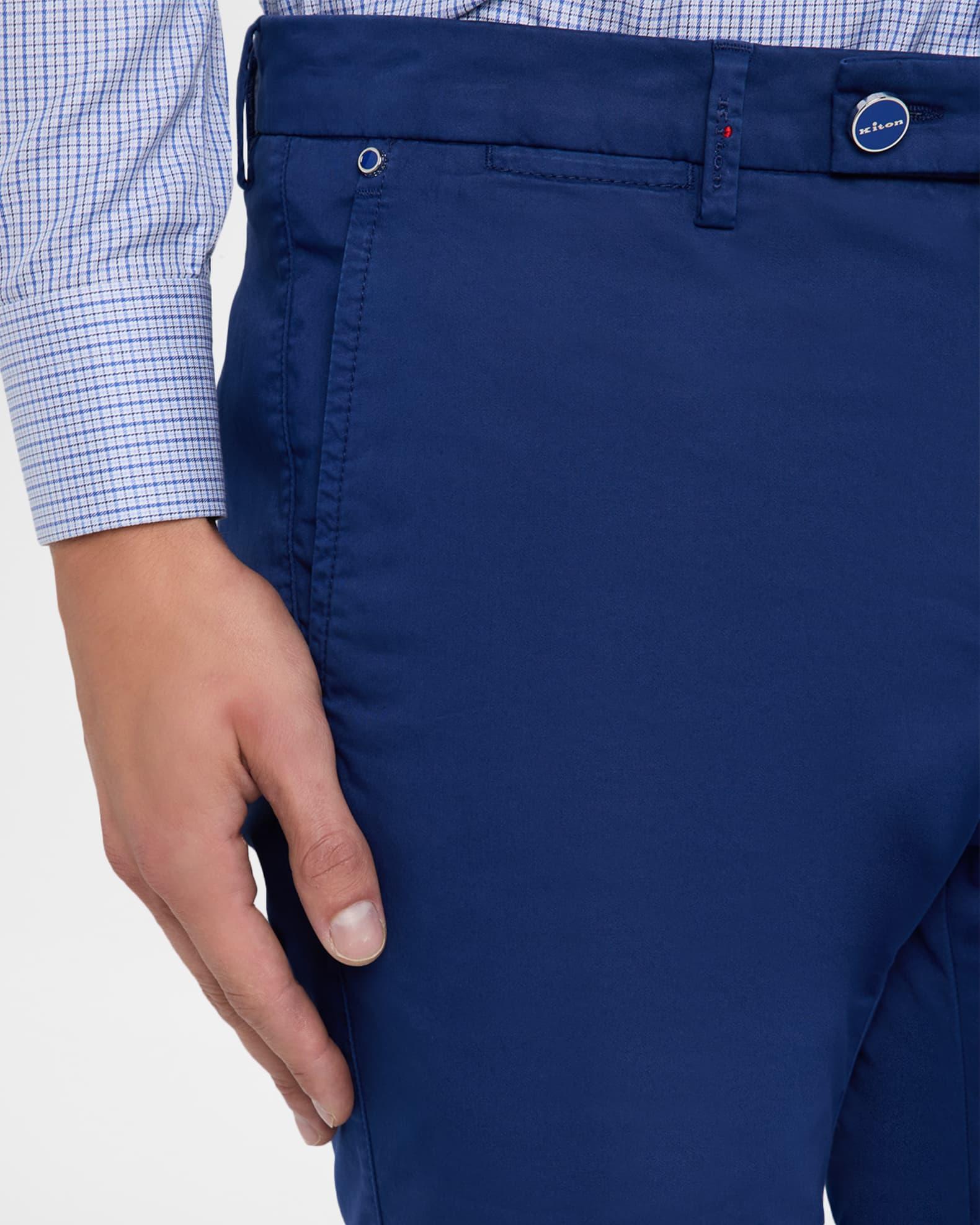 Men's Slim Flat-Front Shorts Product Image