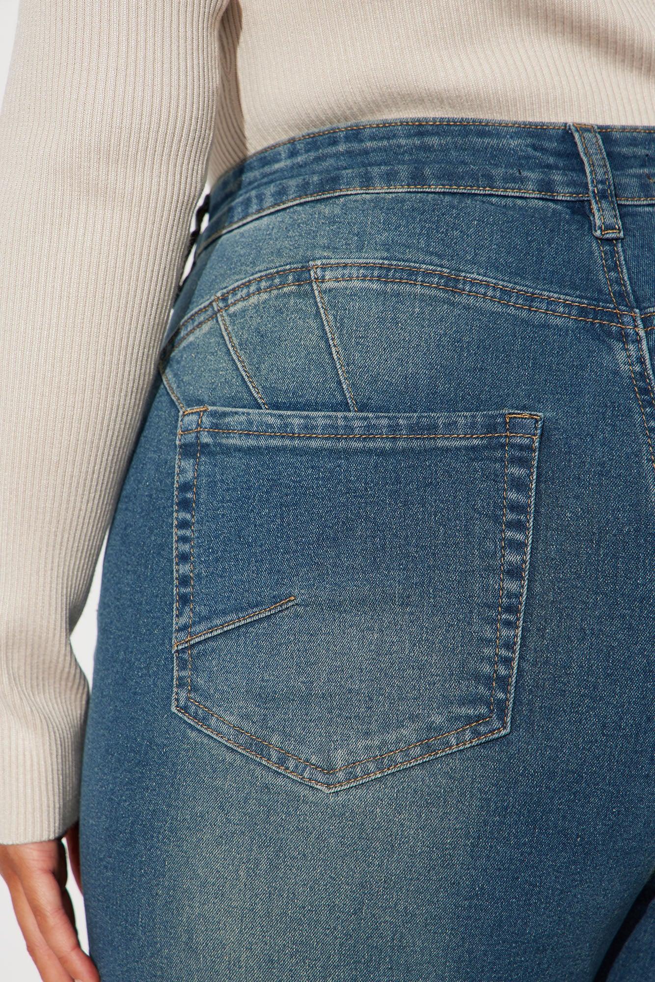 Tall Tucson Booty Lifting Stretch Bootcut Jeans - Dark Wash Product Image