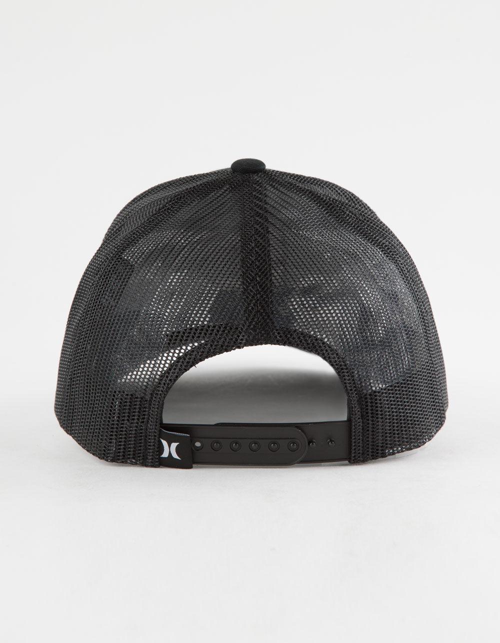 HURLEY Seacliff Mens Trucker Hat - BLK/BLUE Product Image