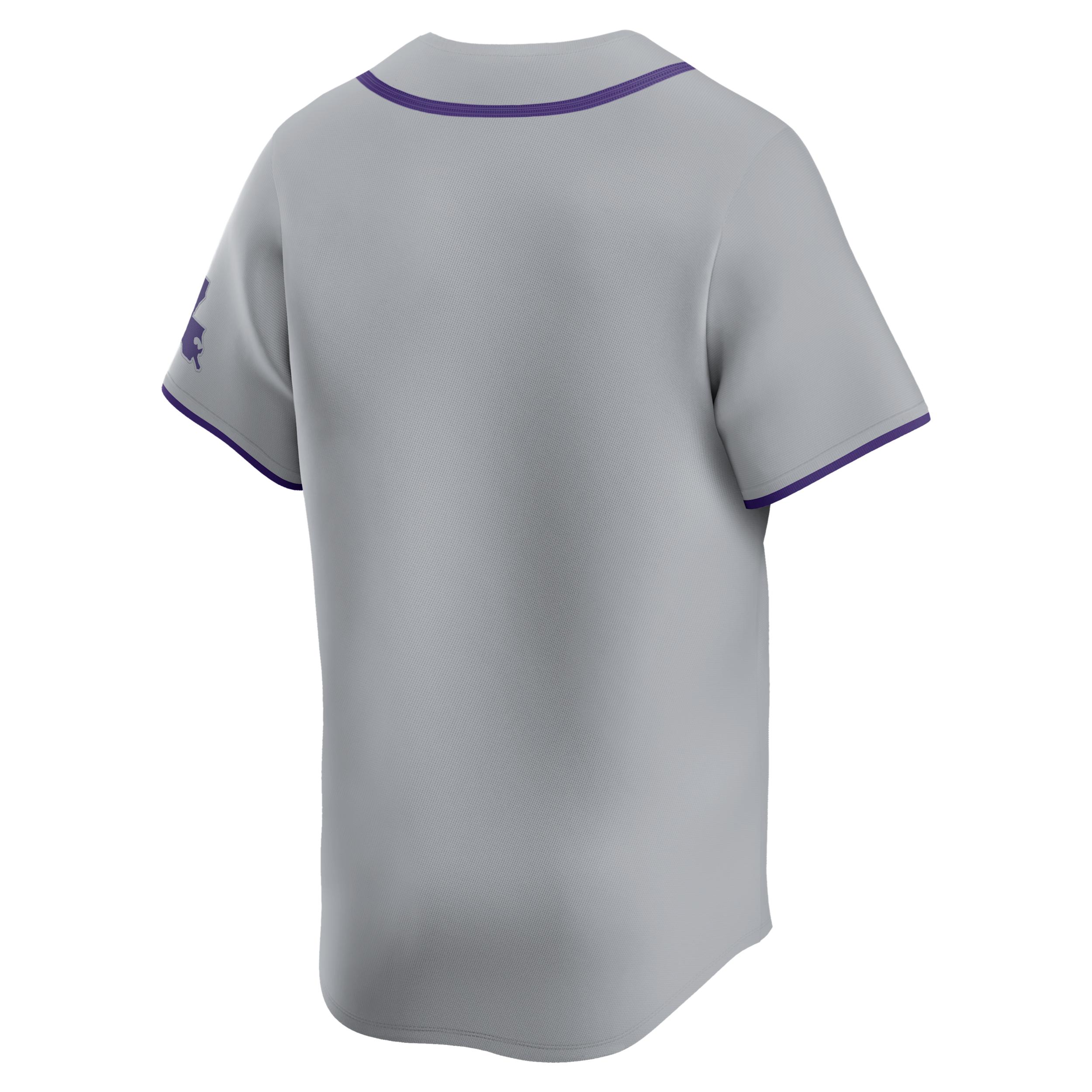 LSU Nike Men's College Limited Baseball Jersey Product Image