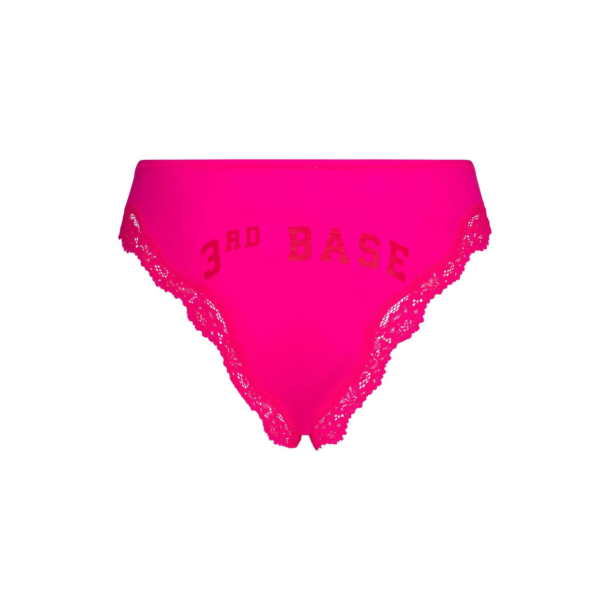 FITS EVERYBODY LACE THONG AND BIKINI 5-PACK | HOME RUN MULTI Product Image
