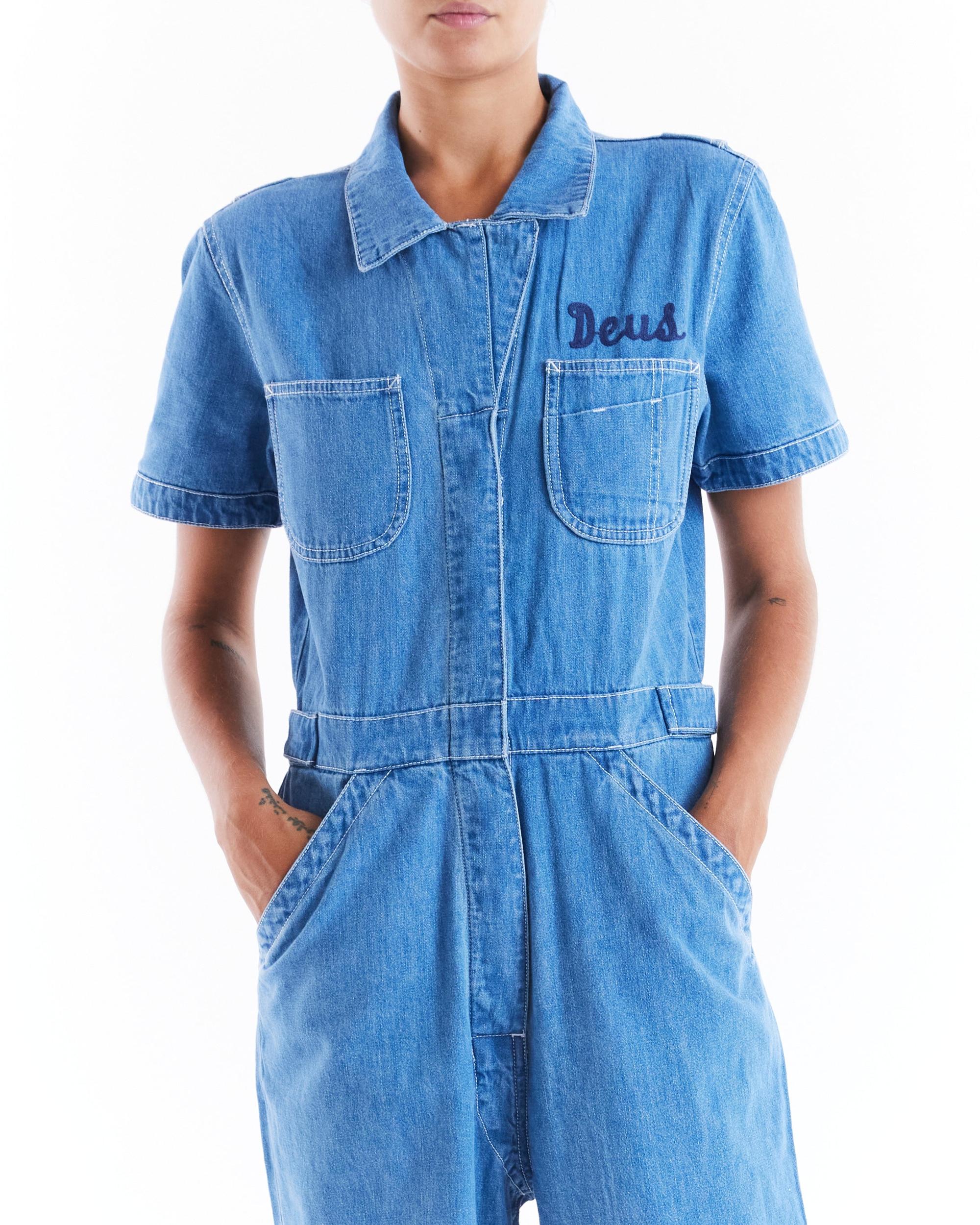 Archival Coverall - Bleach Stonewash Product Image
