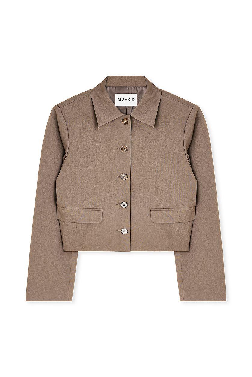 Oversized Short Blazer Product Image