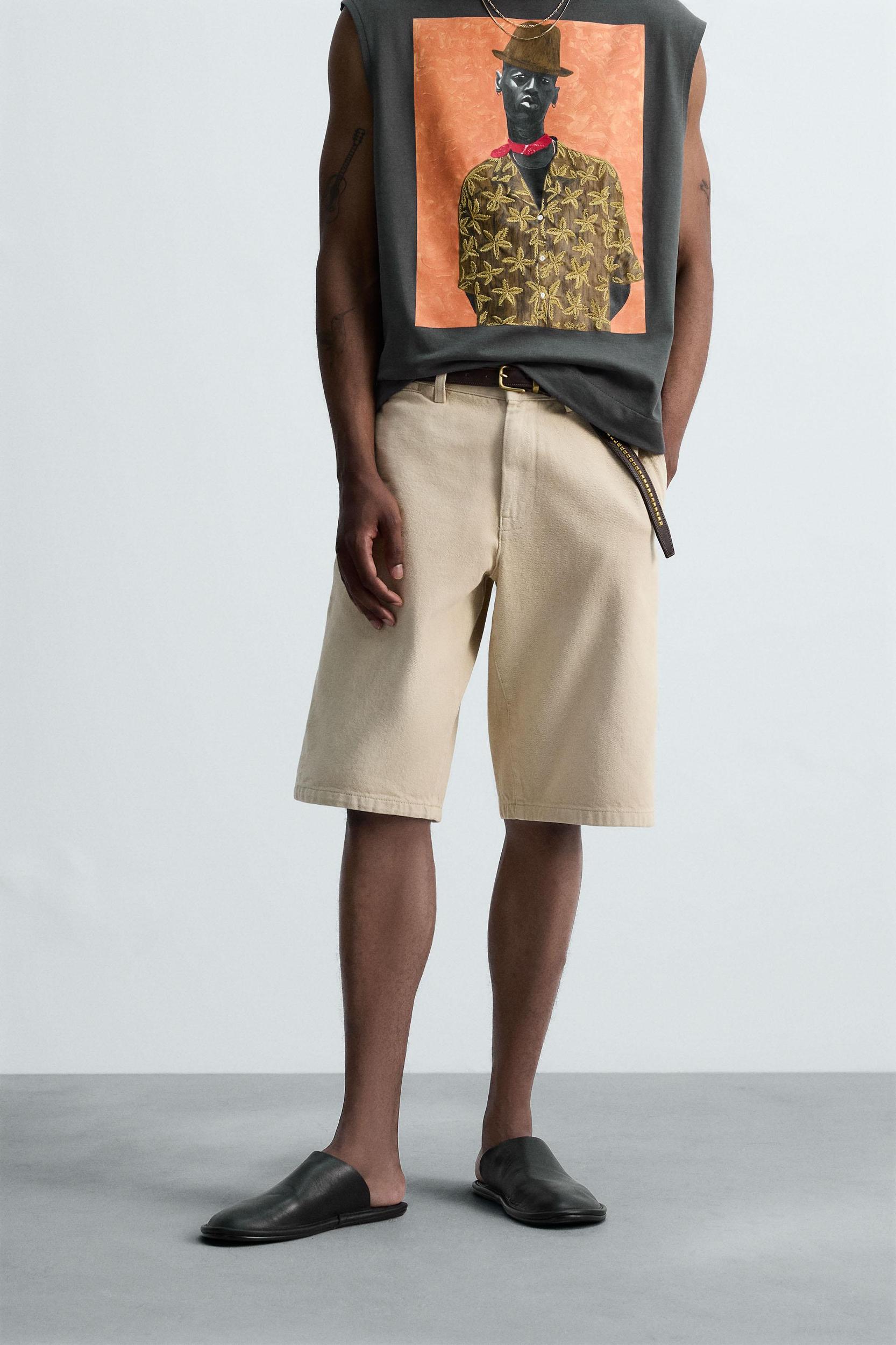 BAGGY FIT BERMUDA SHORTS © OTIS KWAME KYE QUAICOE Product Image