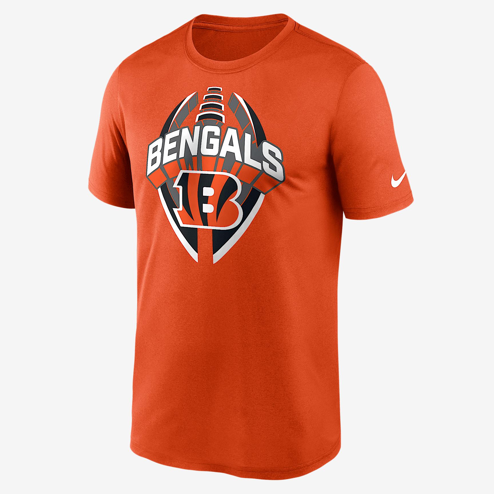 Cincinnati Bengals Legend Icon Mens Nike Mens Dri-FIT NFL T-Shirt | NKGK89M9A-NCF Product Image